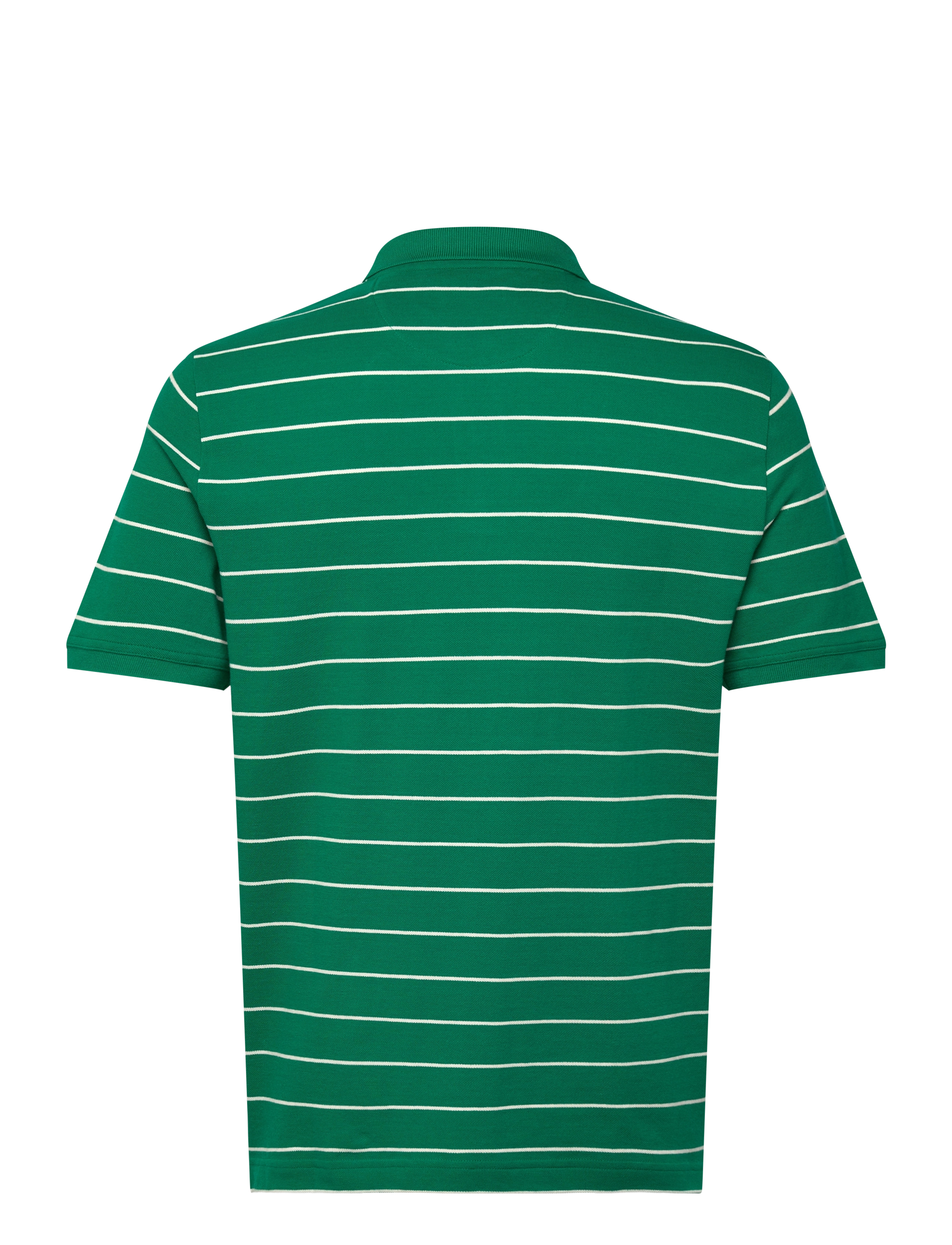 Gant - STRIPED SS POLO - kurzärmelig - deep green - 1