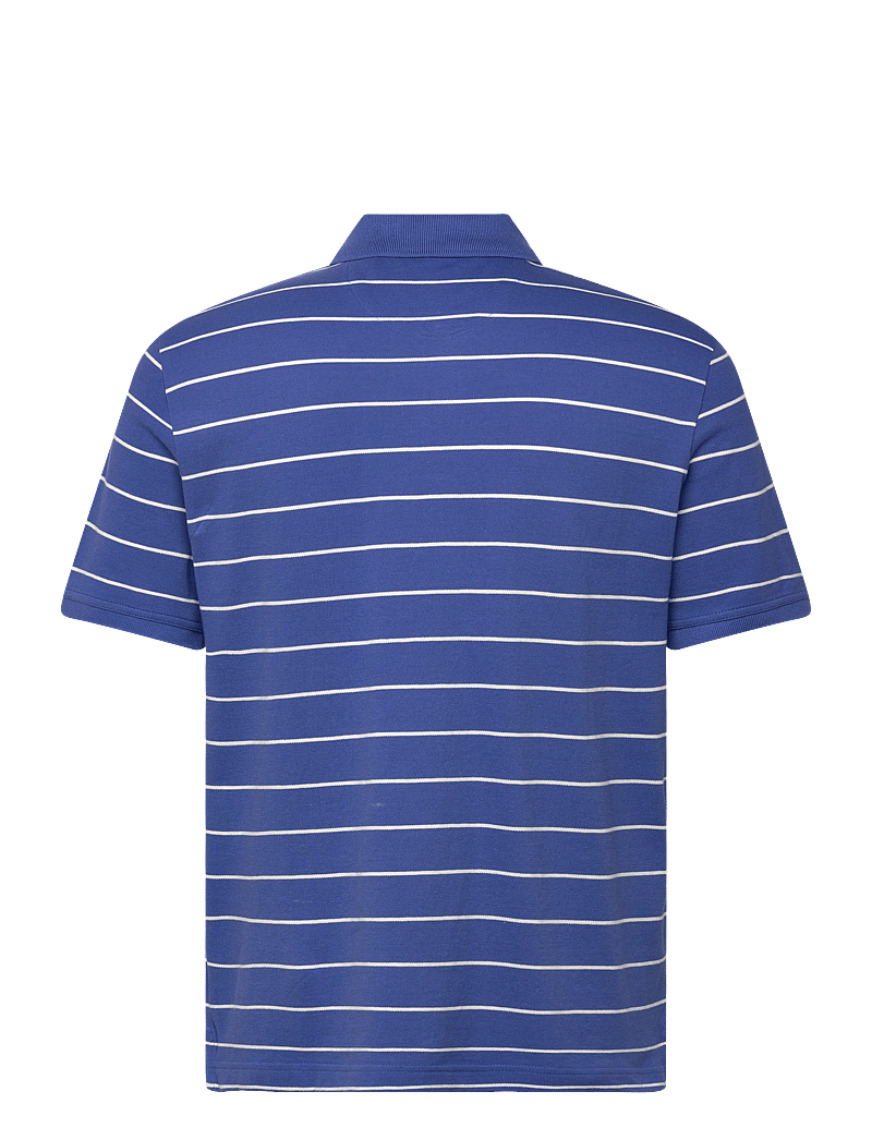 GANT - STRIPED SS POLO - kurzärmelig - rich blue - 1