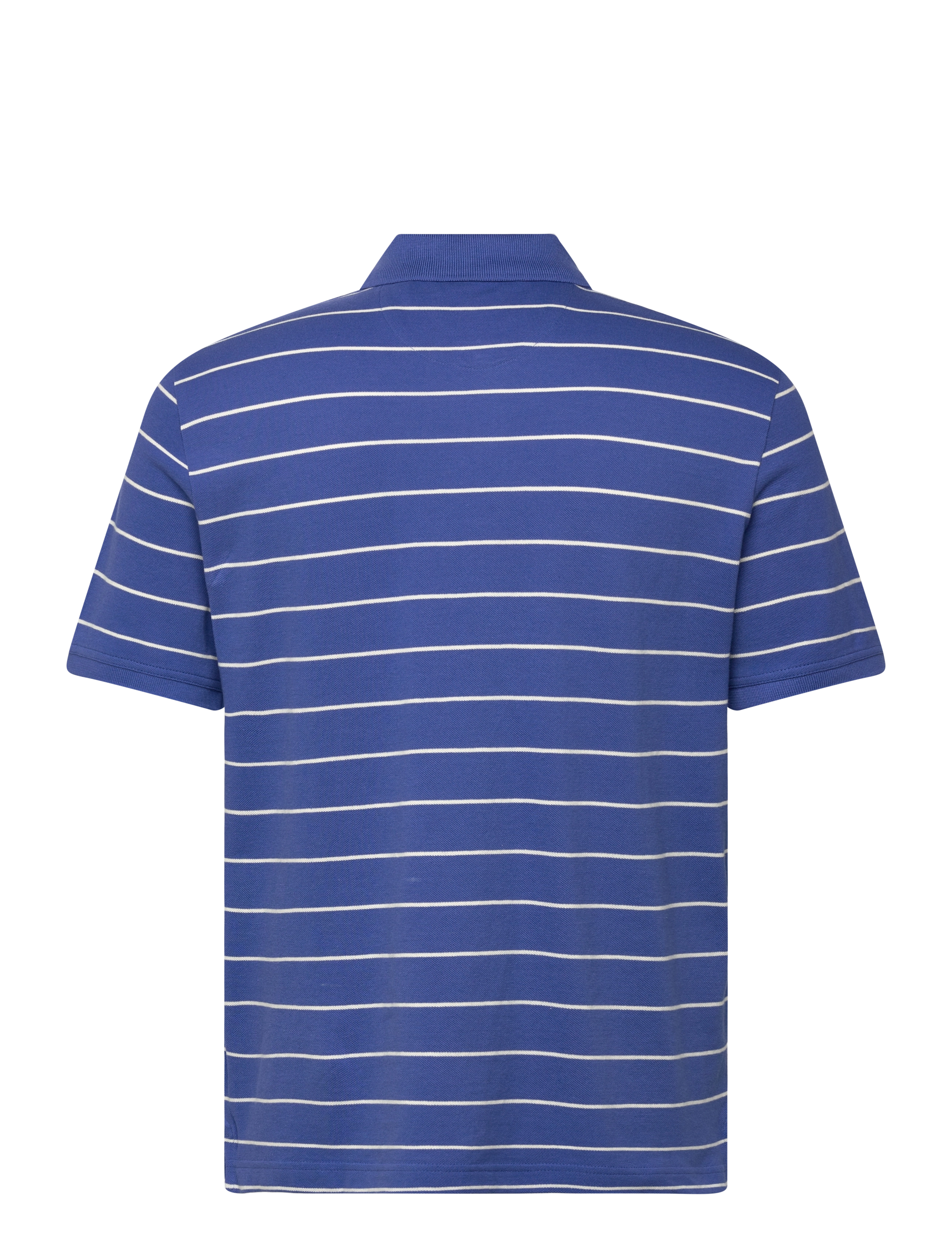Gant - STRIPED SS POLO - short-sleeved polos - rich blue - 1