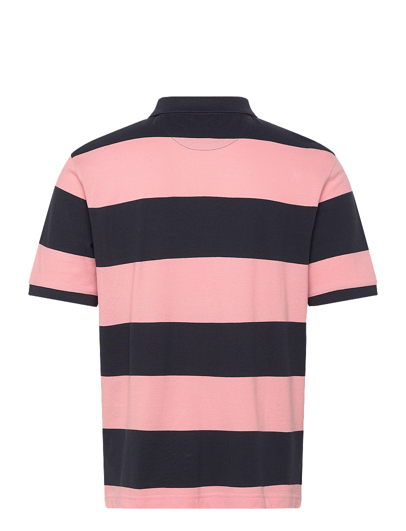 Gant - BLOCK STRIPE POLO - kurzärmelig - bubbelgum pink - 2