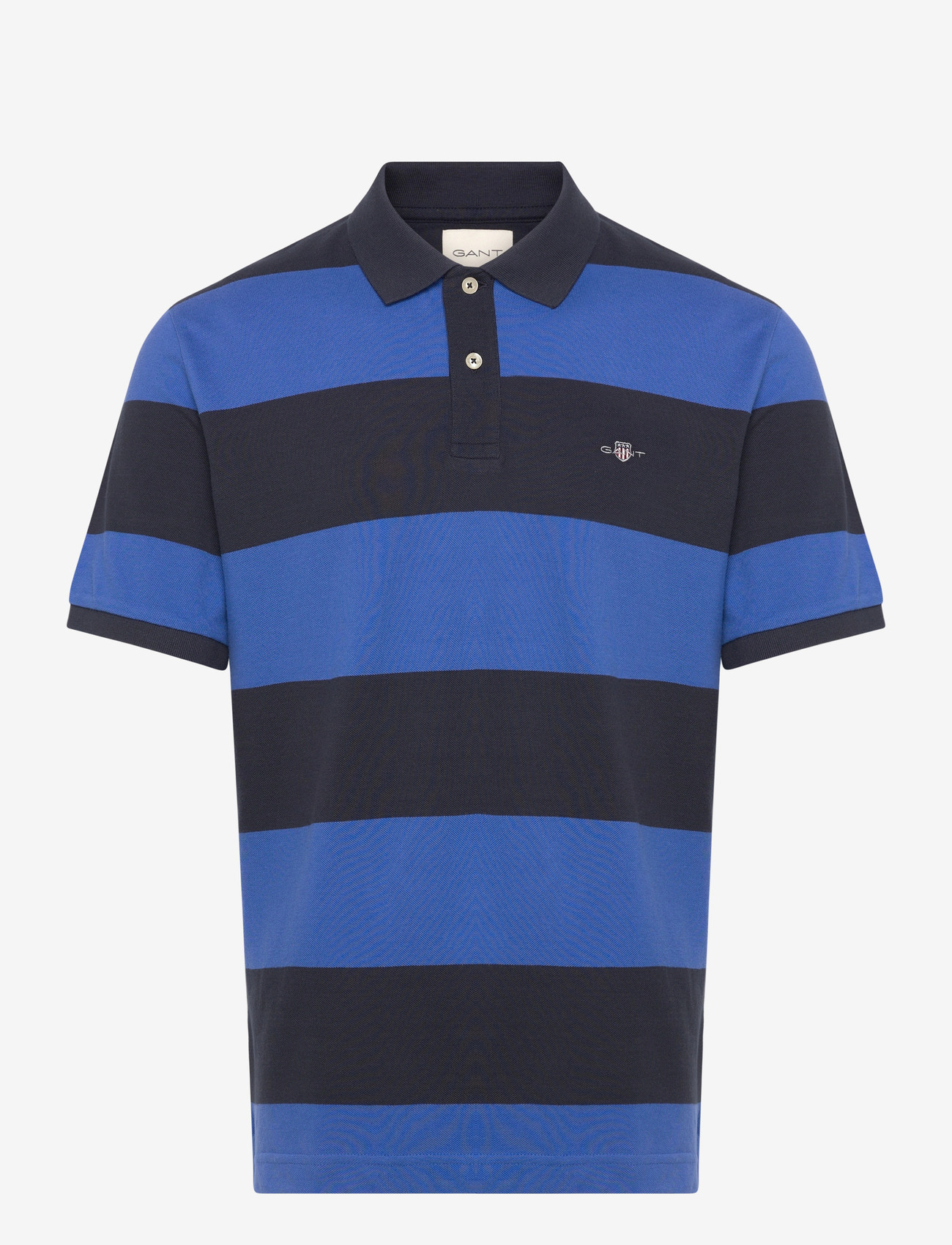 GANT - BLOCK STRIPE POLO - kurzärmelig - royal blue - 1