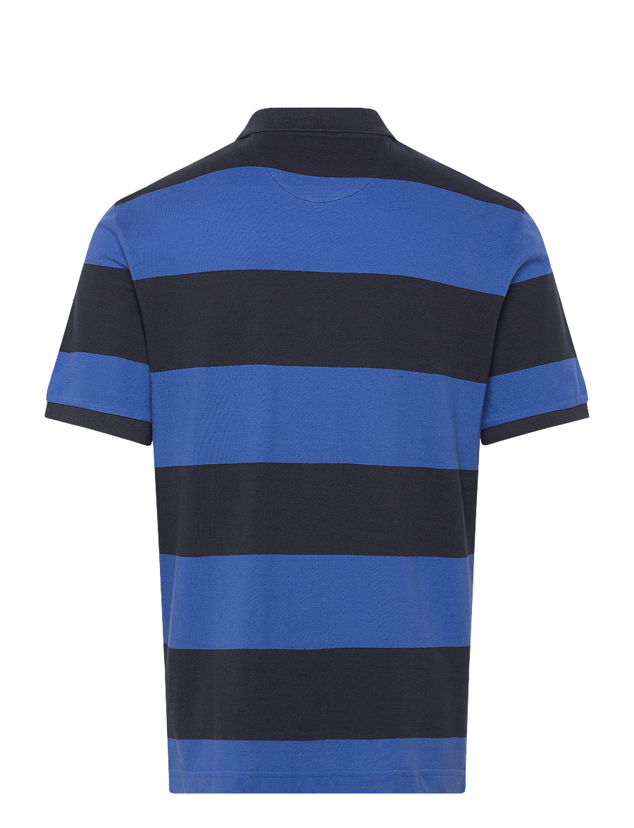 Gant - BLOCK STRIPE POLO - kurzärmelig - royal blue - 2
