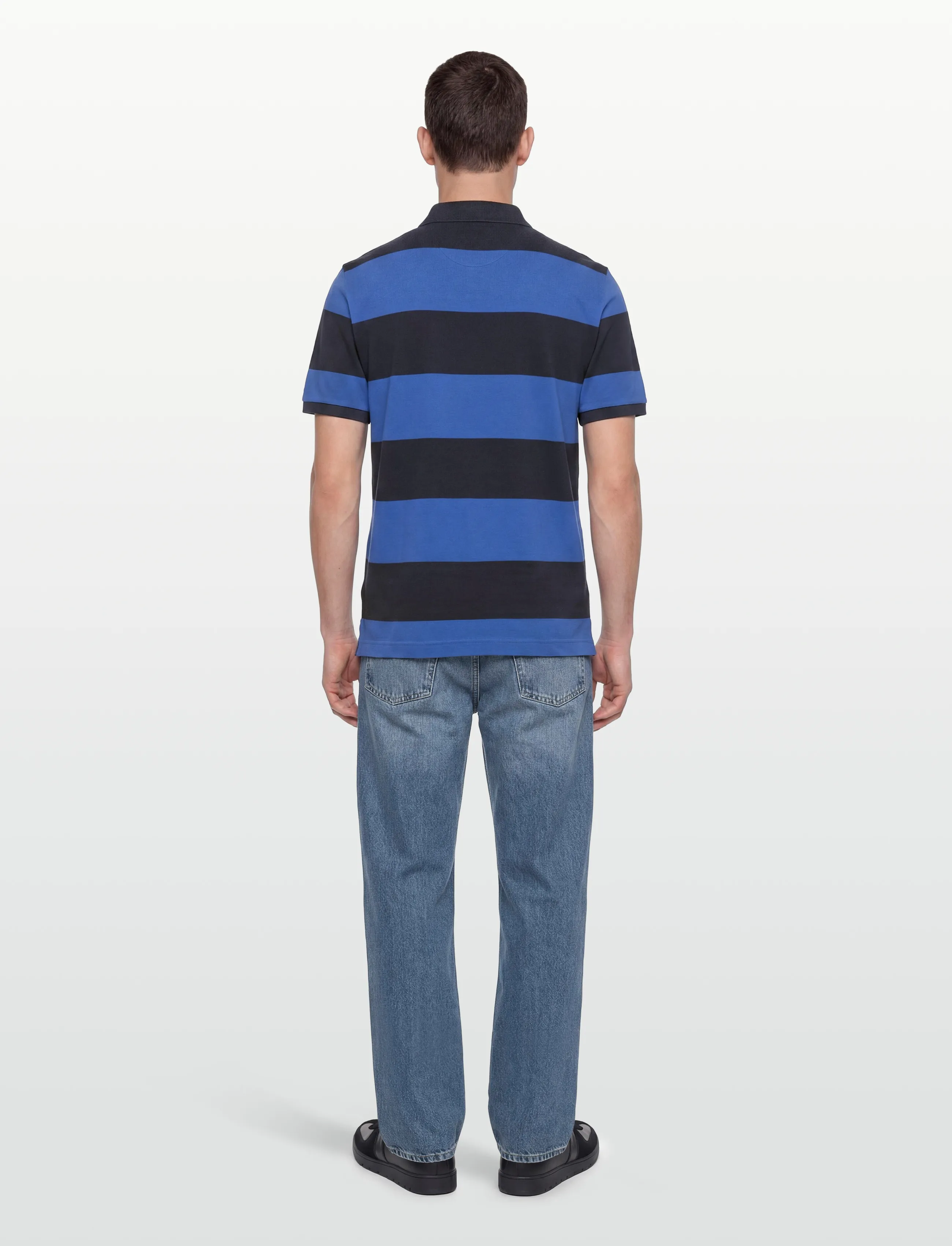 Gant Block Stripe Polo pikéer herr – bild 3