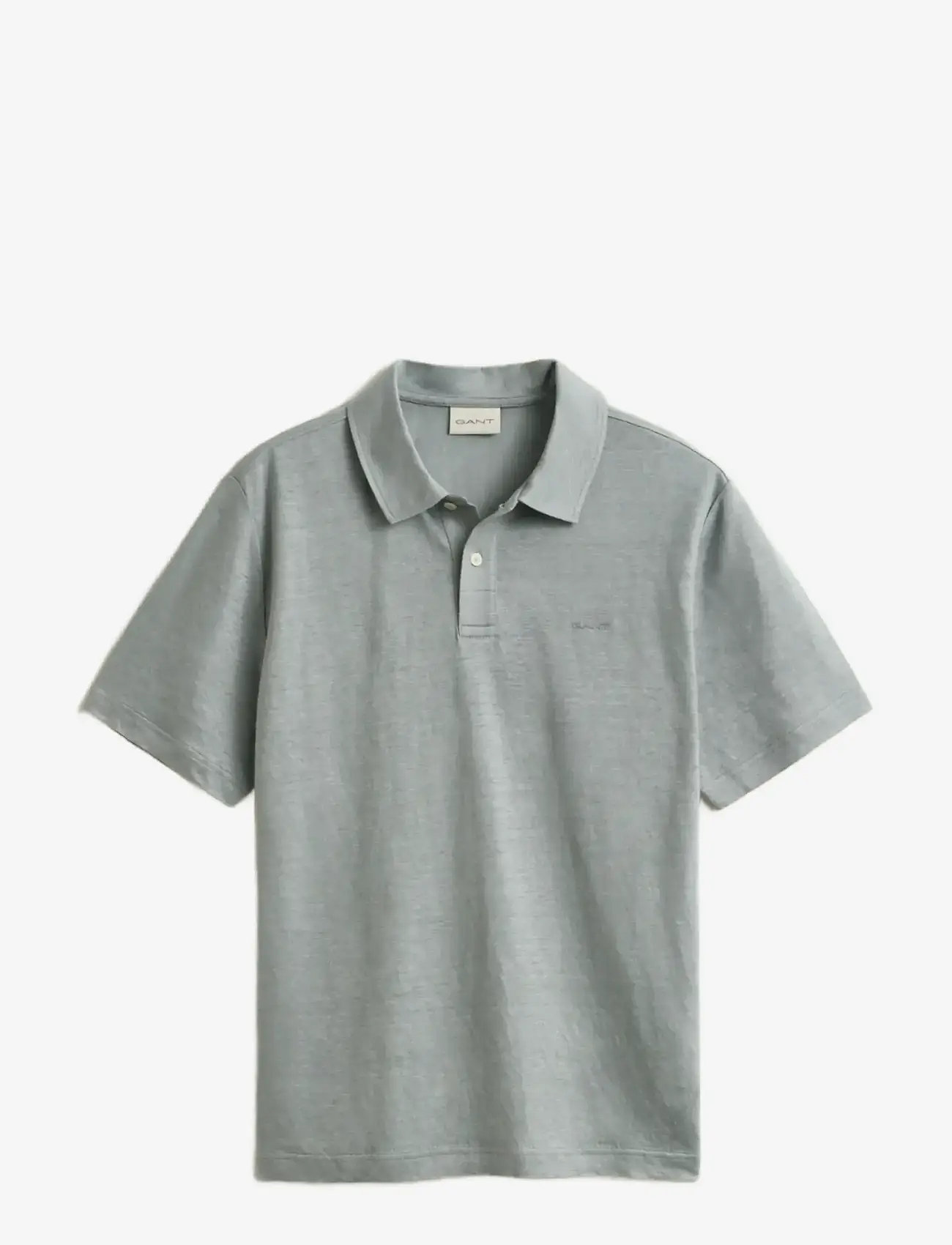 Gant - LINEN SS POLO - lühikeste varrukatega polod - ceramic grey - 1