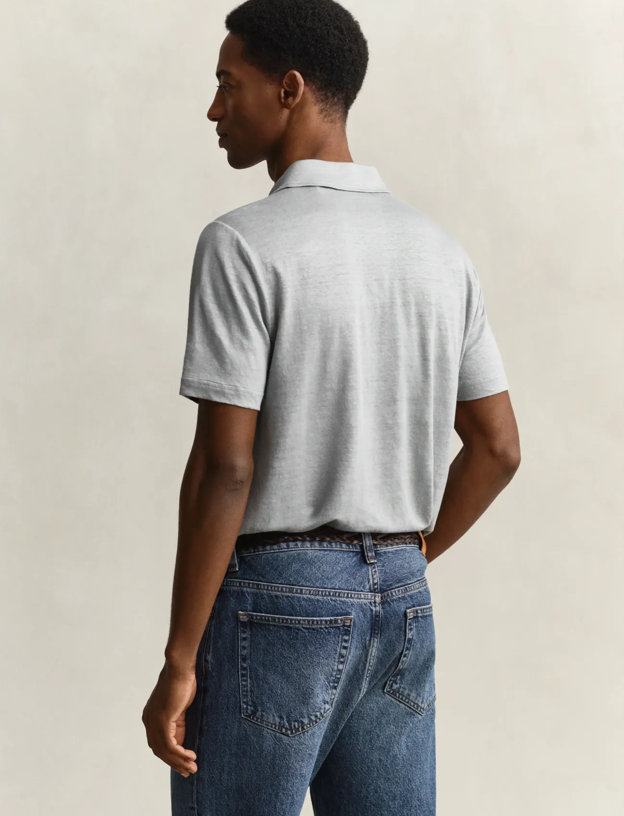 Linen Ss Polo 2