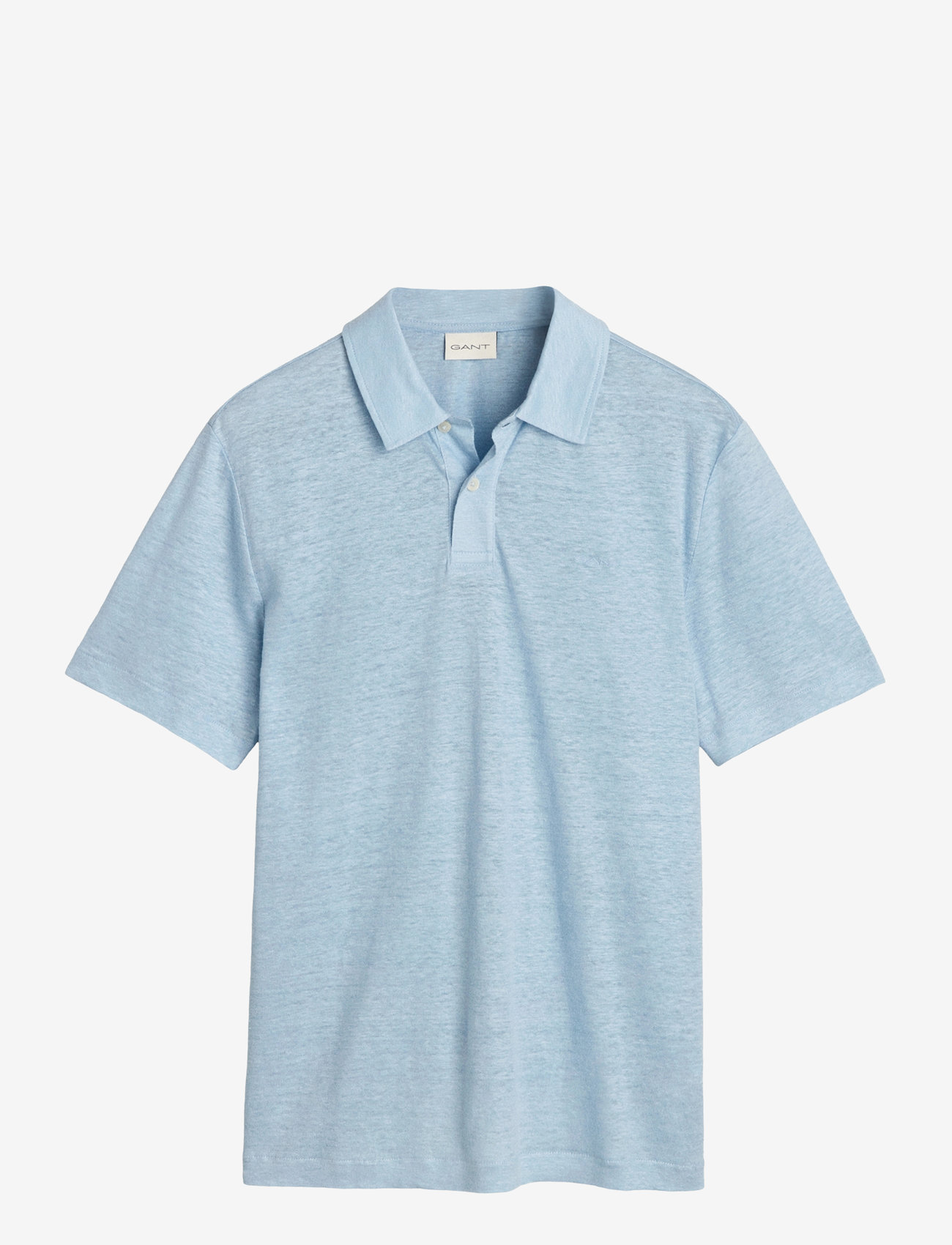 Gant - LINEN SS POLO - kurzärmelig - fresh blue - 1