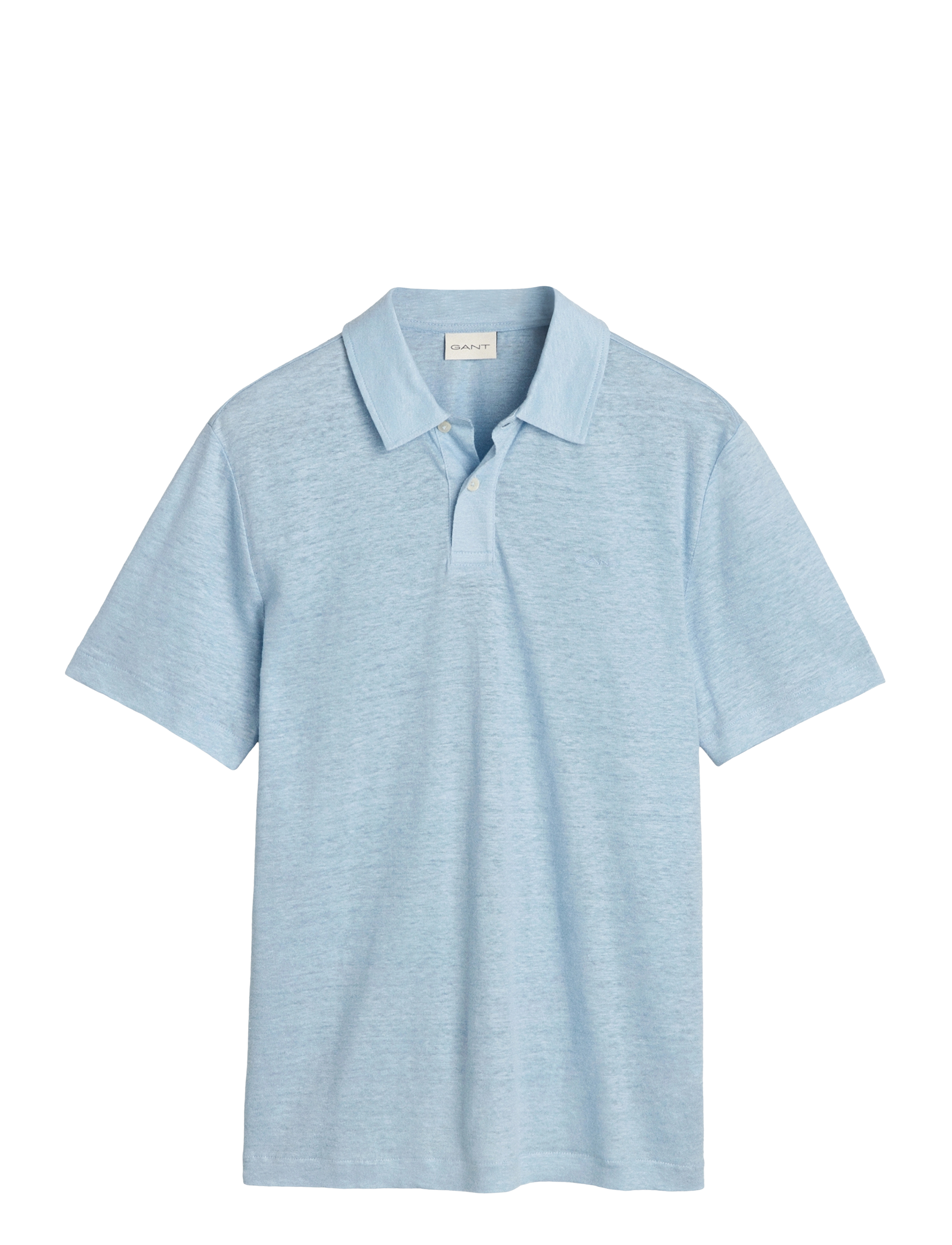 Gant LINEN SS POLO - Poloer - FRESH BLUE / blue