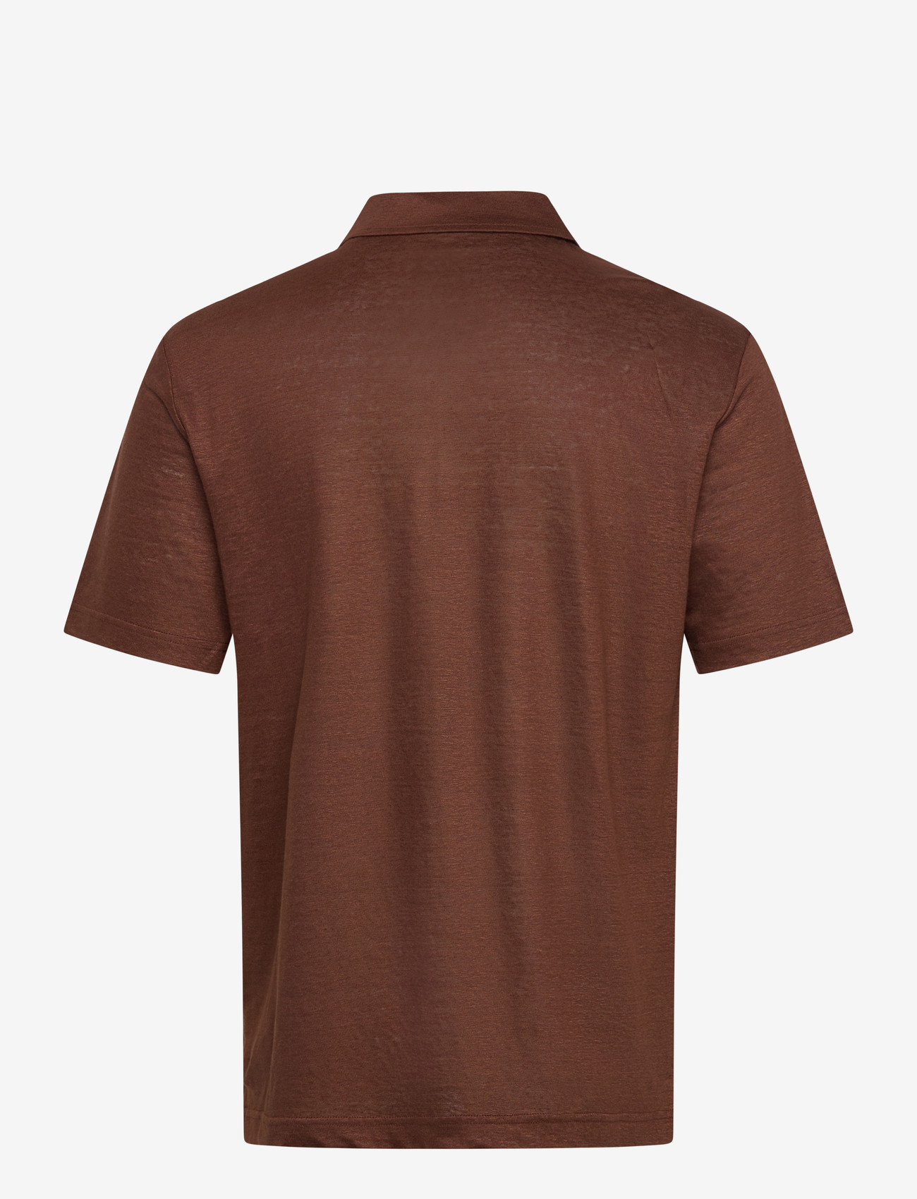 Gant - LINEN SS POLO - kurzärmelig - mahogany brown - 2