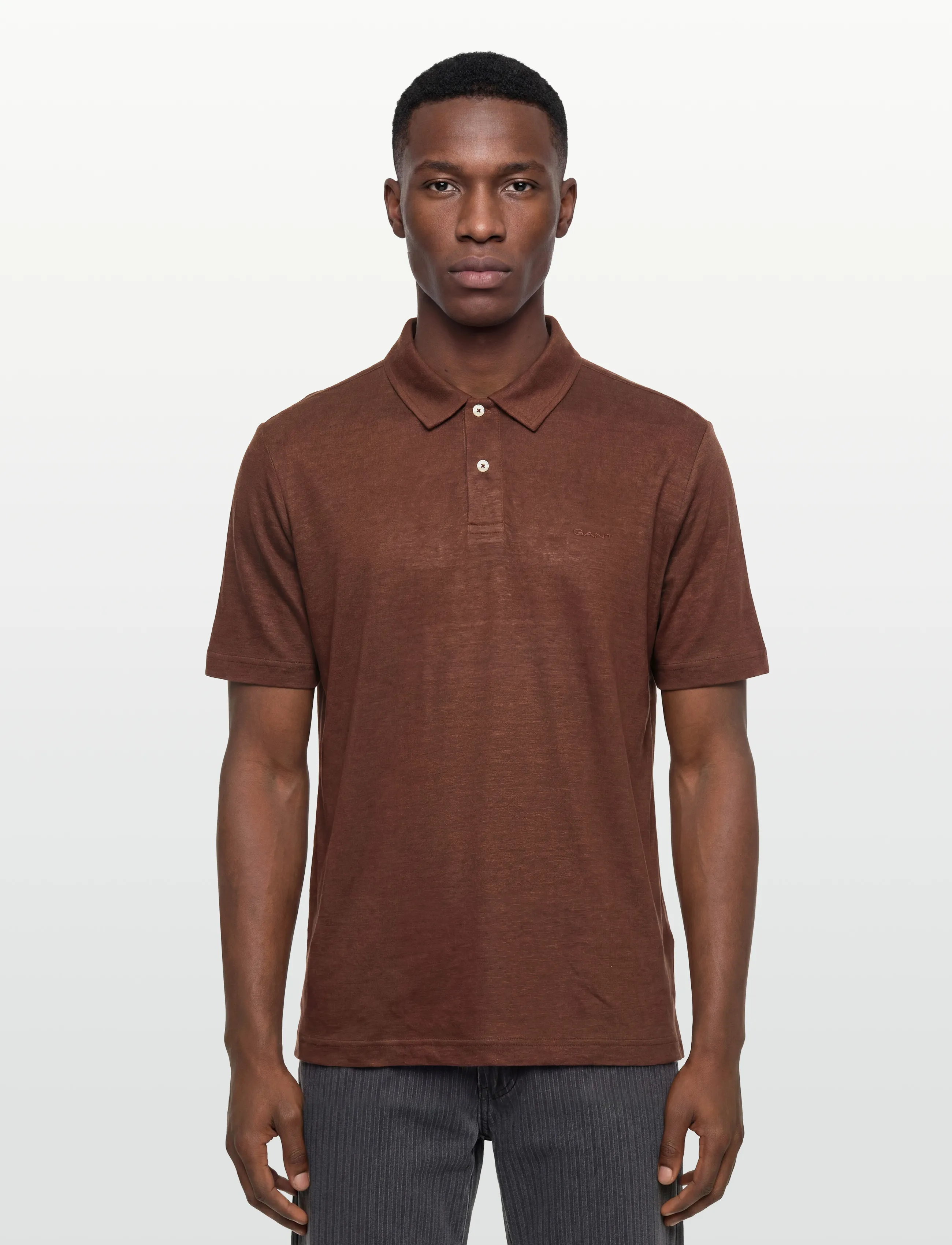 Linen Ss Polo 2