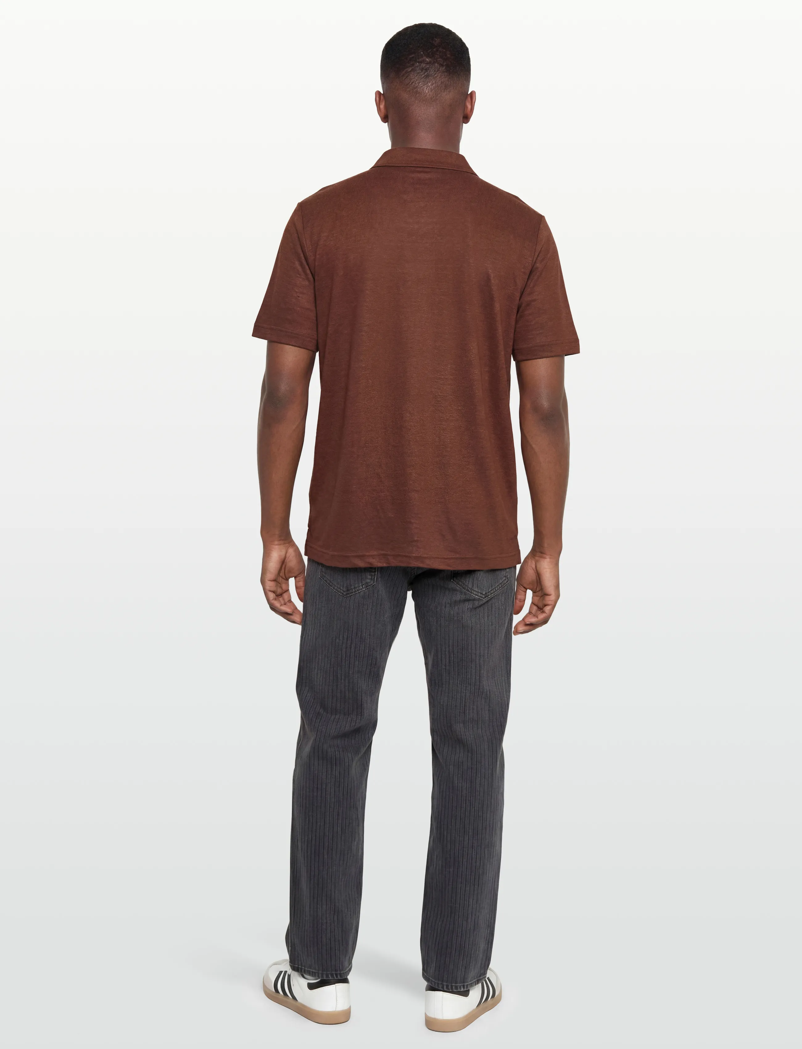 Linen Ss Polo 3
