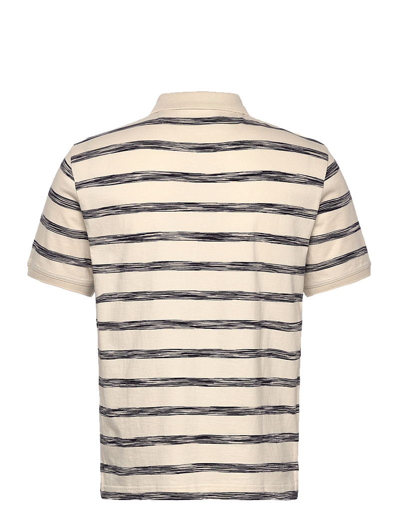 GANT - STRIPED POLO - kurzärmelig - cream - 1