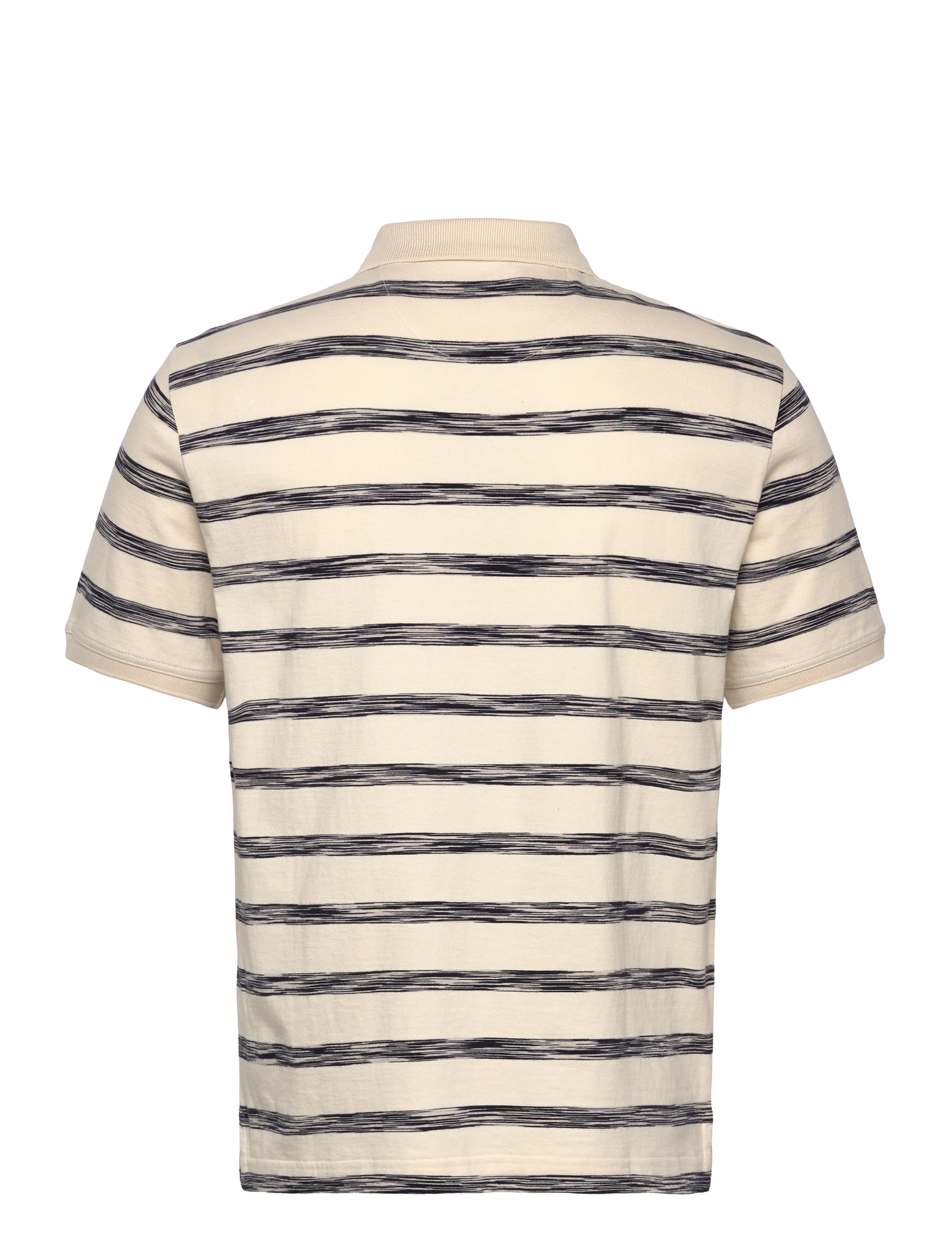 Gant - STRIPED POLO - kortærmede poloer - cream - 1