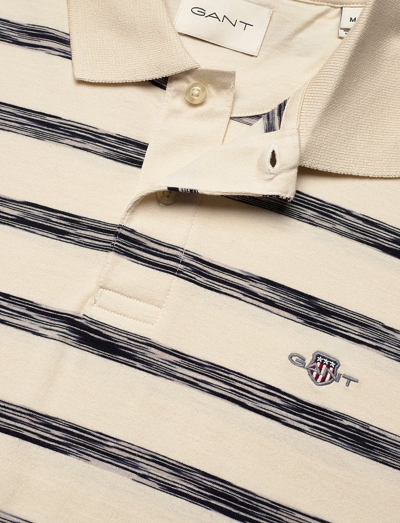 GANT - STRIPED POLO - kurzärmelig - cream - 2