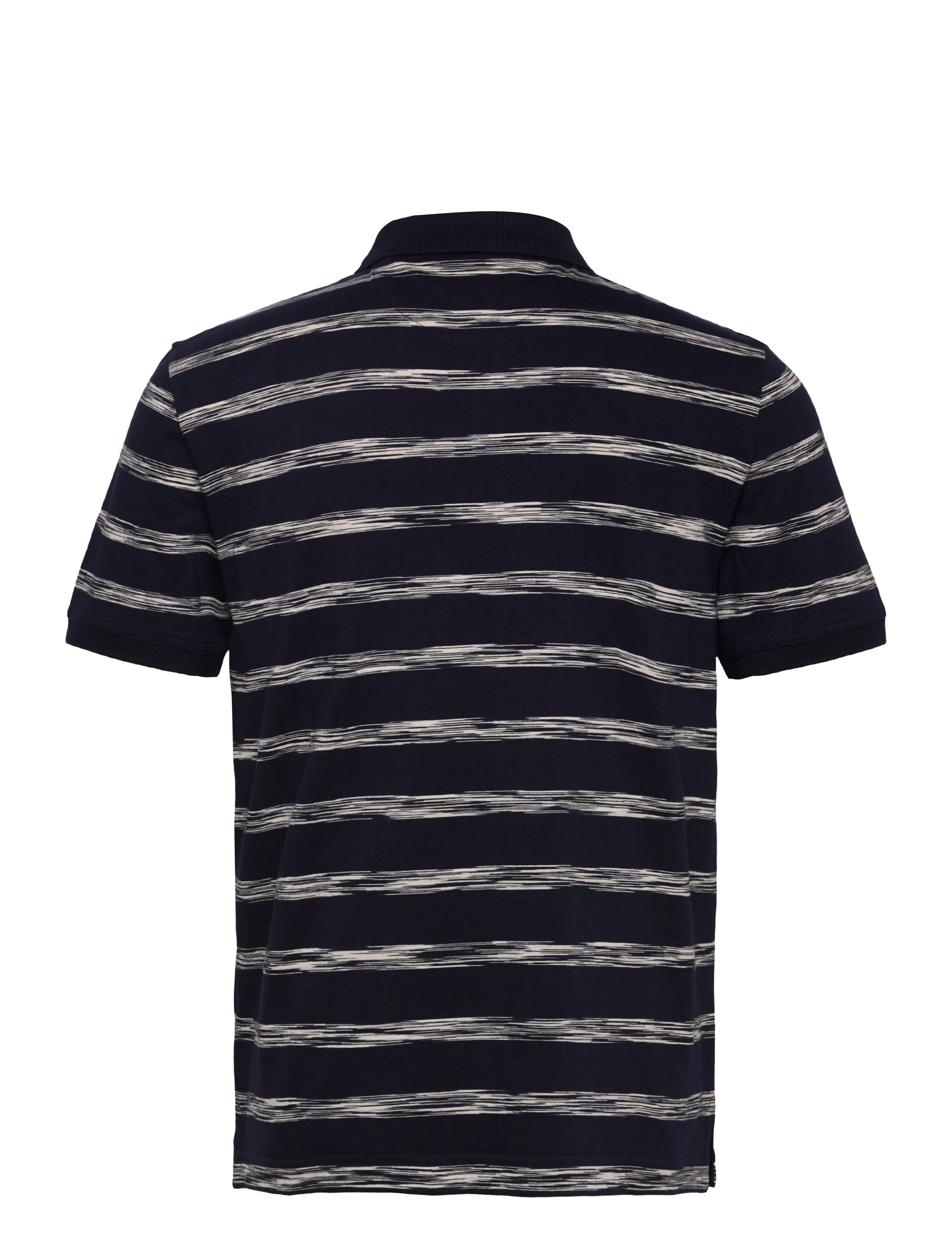 Gant - STRIPED POLO - kortærmede poloer - evening blue - 1
