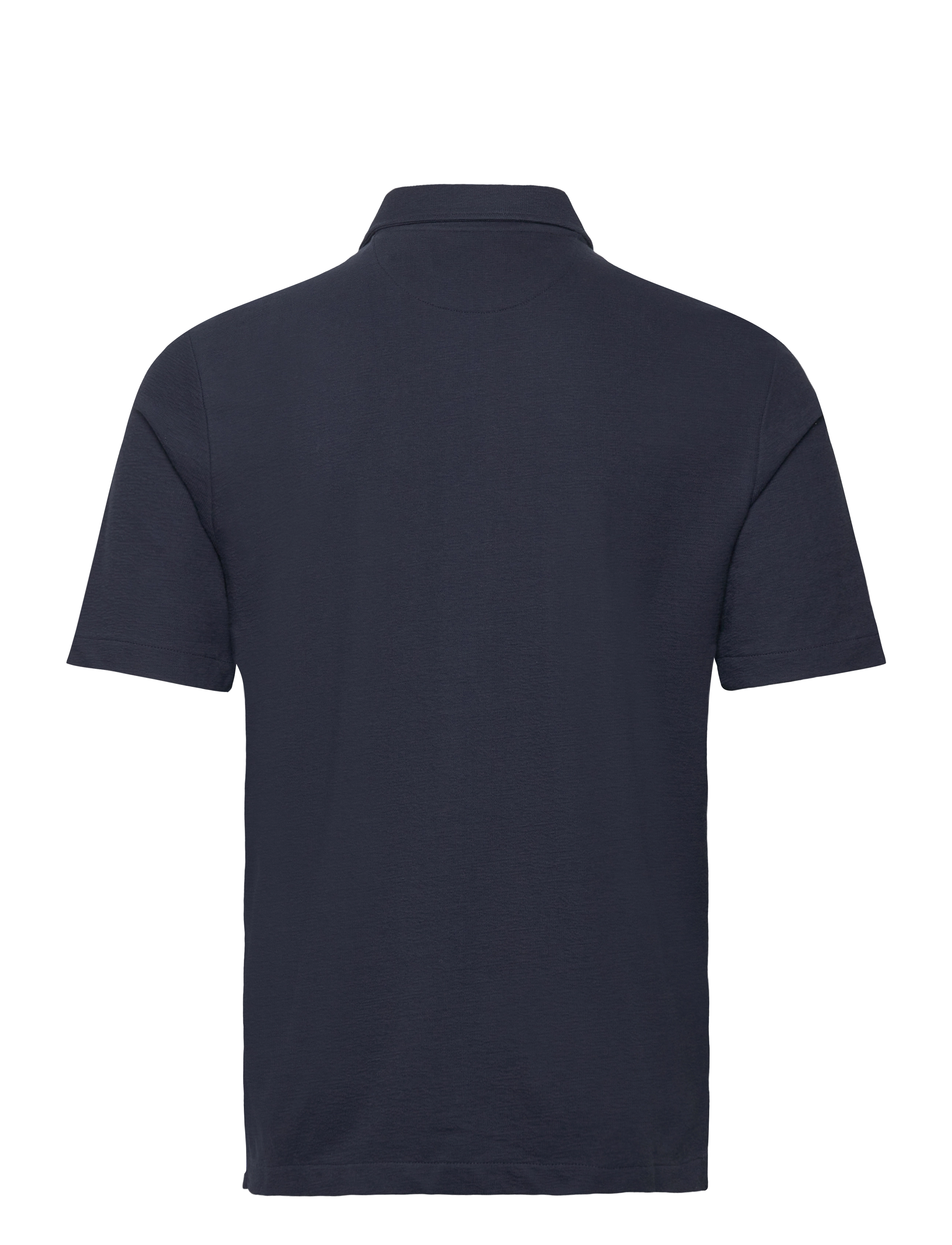 Gant - TEXTURED SS SHIRT - lühikeste varrukatega särgid - evening blue - 1