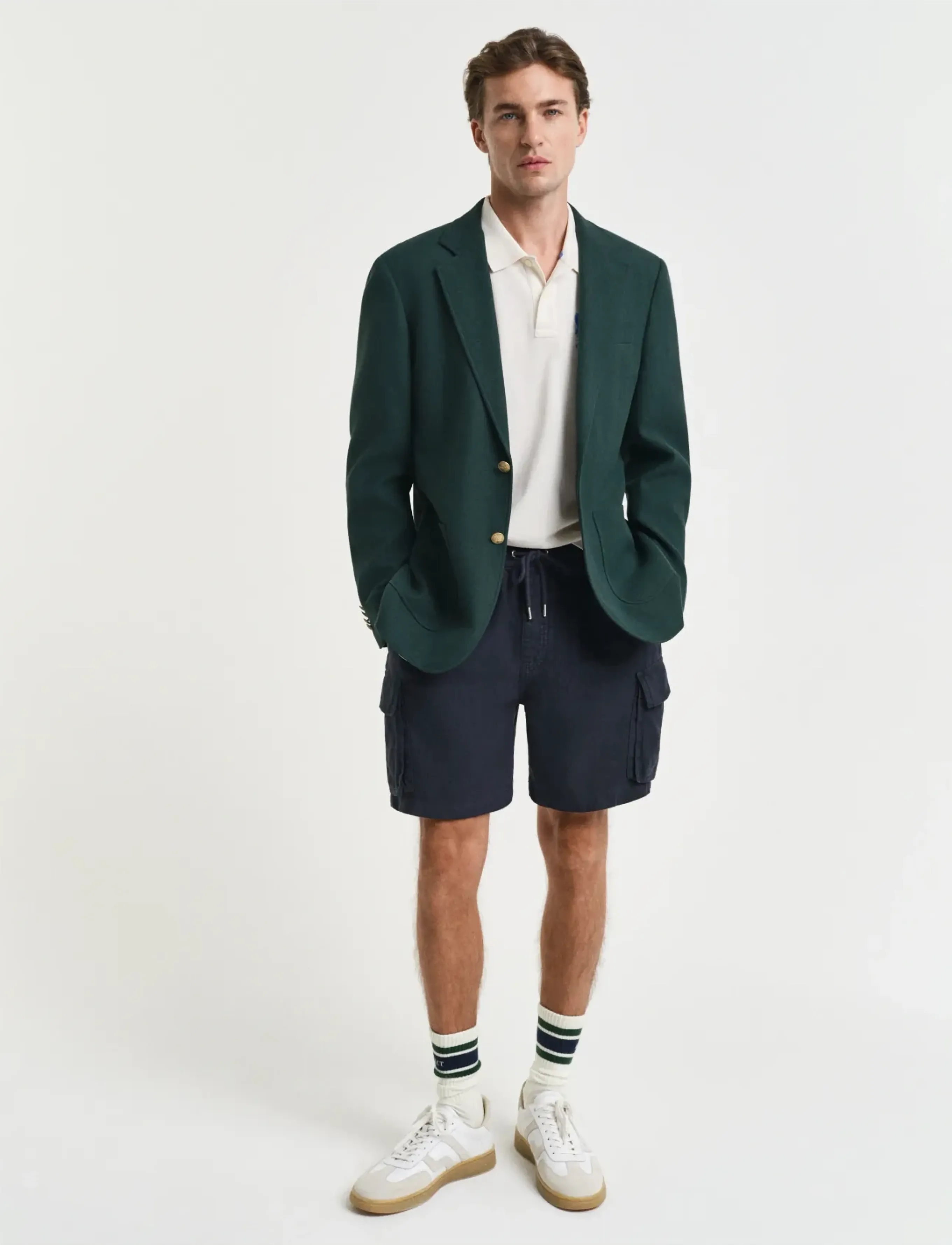 Gant - GRAPHIC SS POLO - poloer - cream - 5