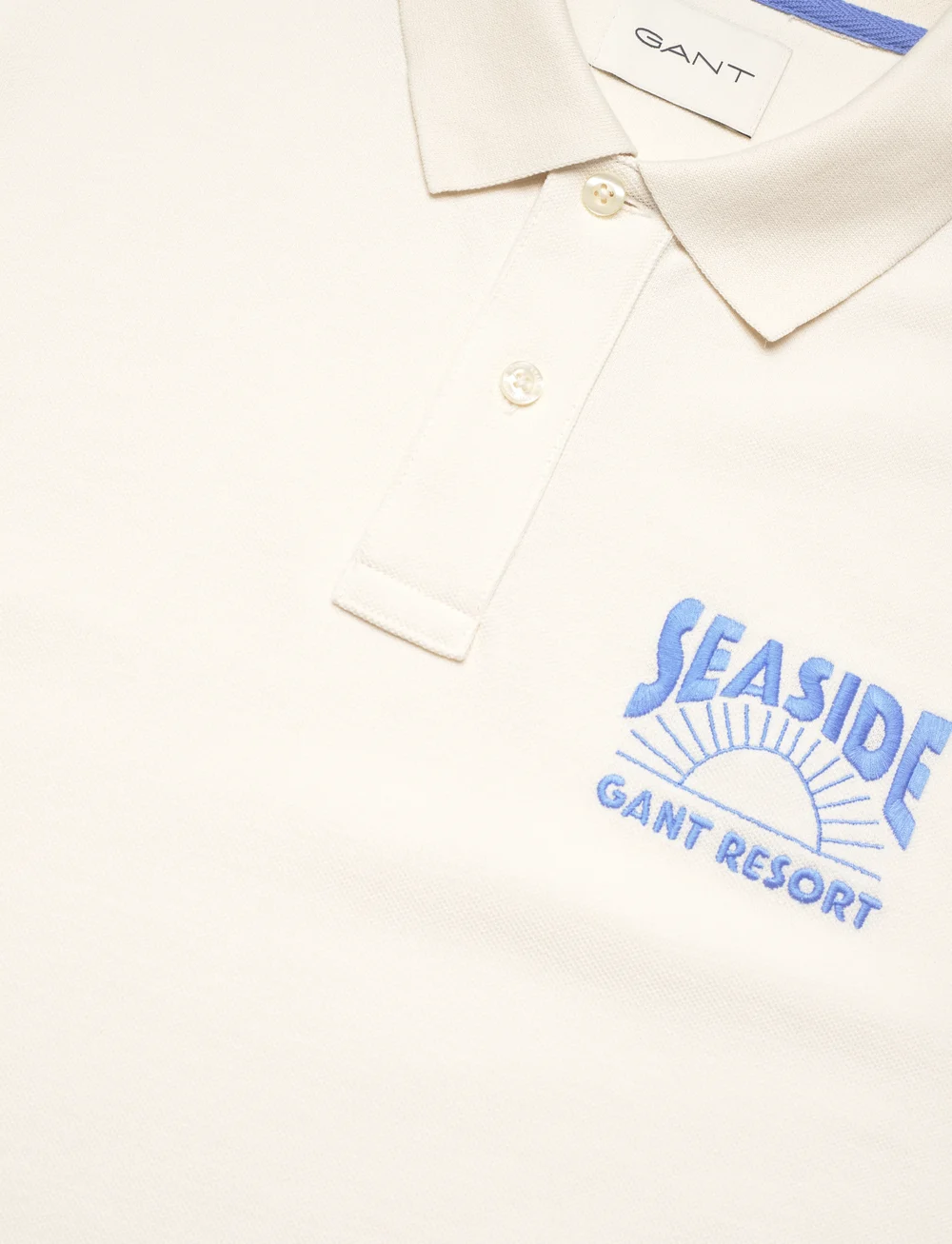 GANT - GRAPHIC SS POLO - kurzärmelig - cream - 2