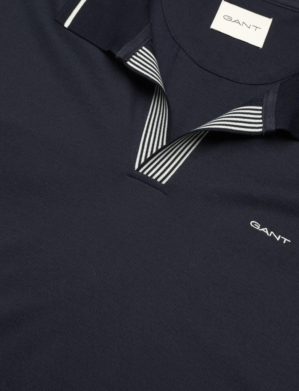 GANT - TIPPING POLO - kurzärmelig - evening blue - 2