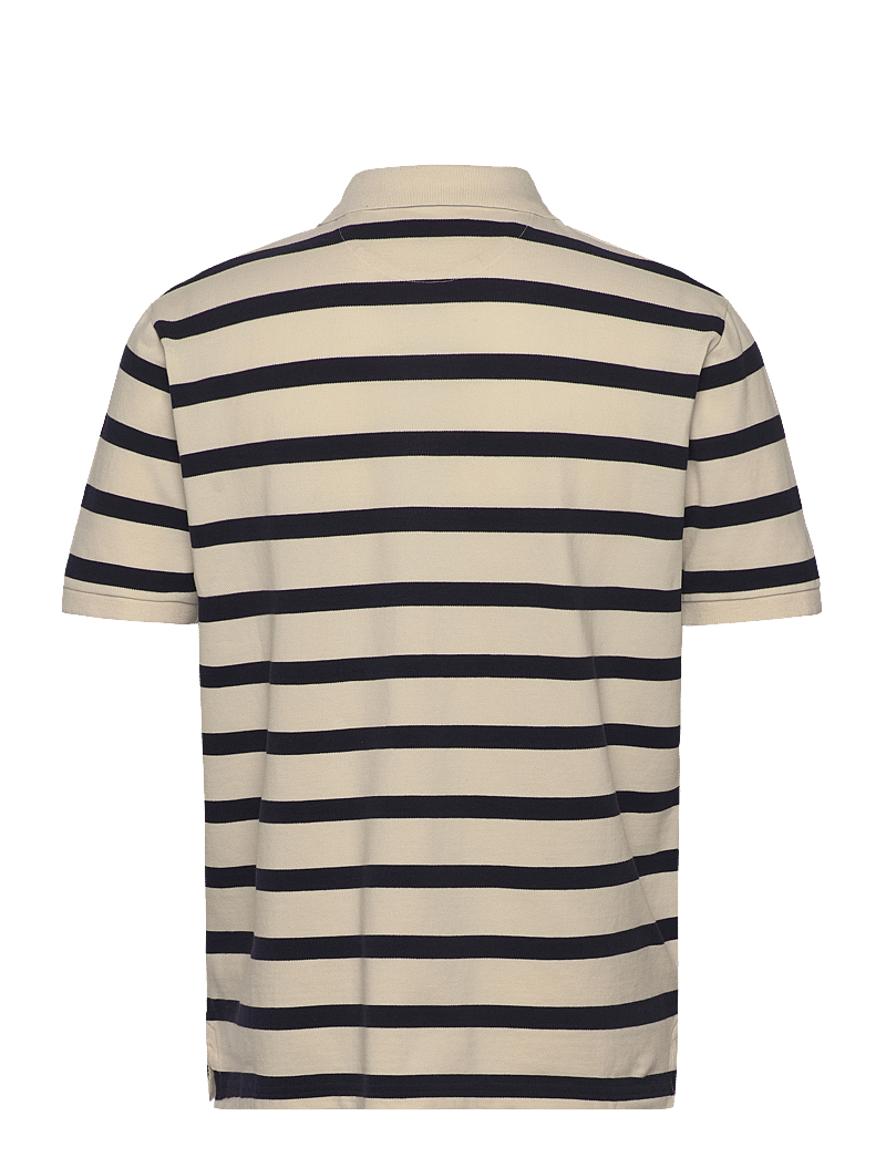 GANT - STRIPED POLO - kurzärmelig - cream - 2