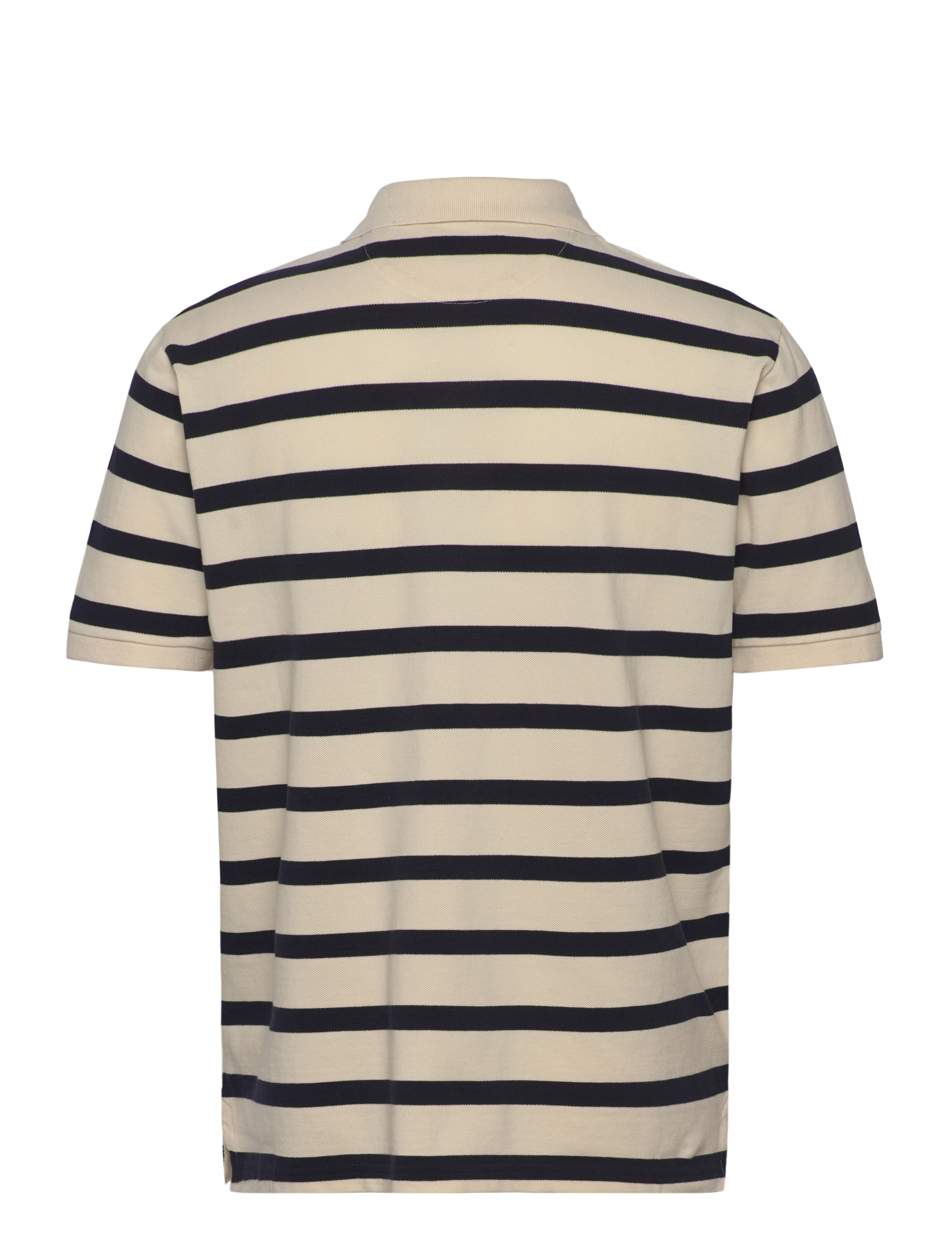 Gant - STRIPED POLO - kortärmade pikéer - cream - 2