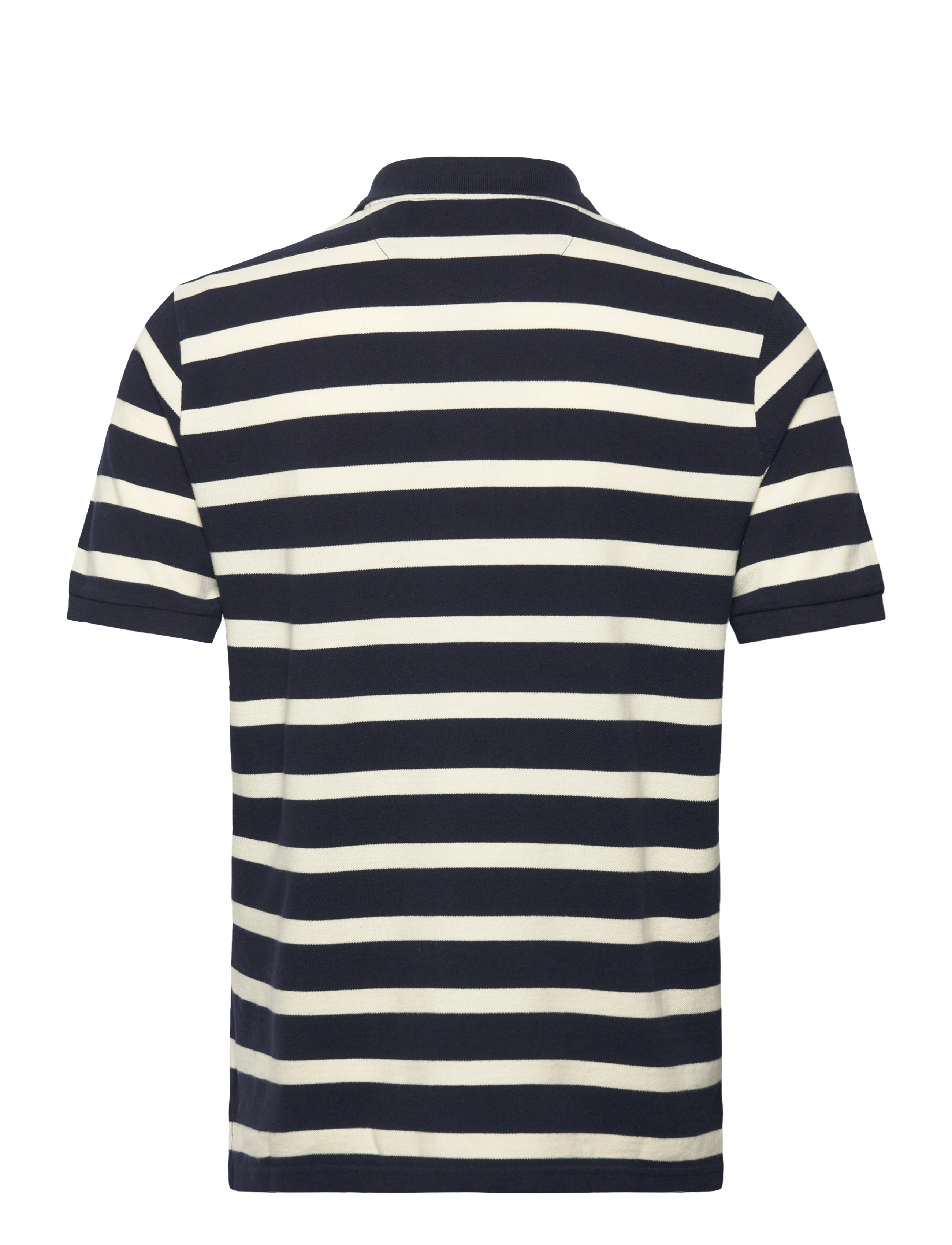 Gant - STRIPED POLO - kurzärmelig - evening blue - 2