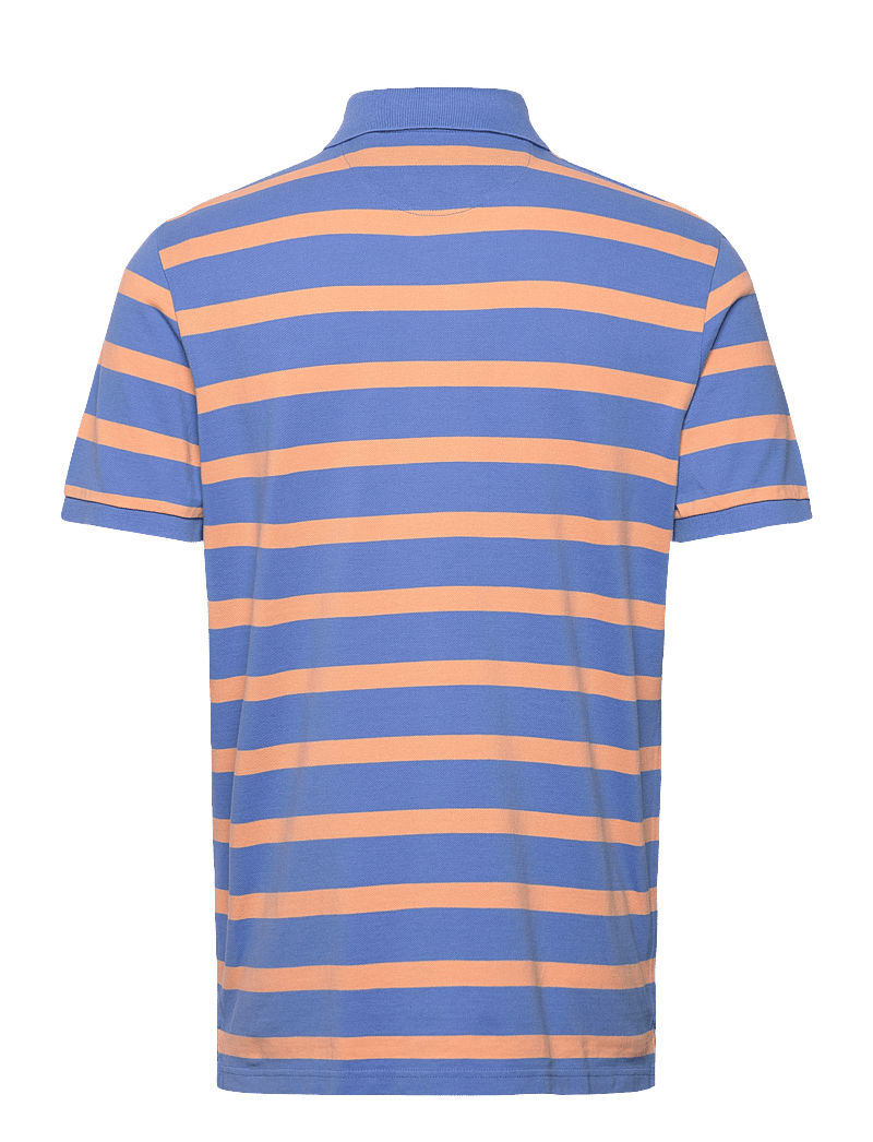 GANT - STRIPED POLO - lühikeste varrukatega polod - perfect blue - 1