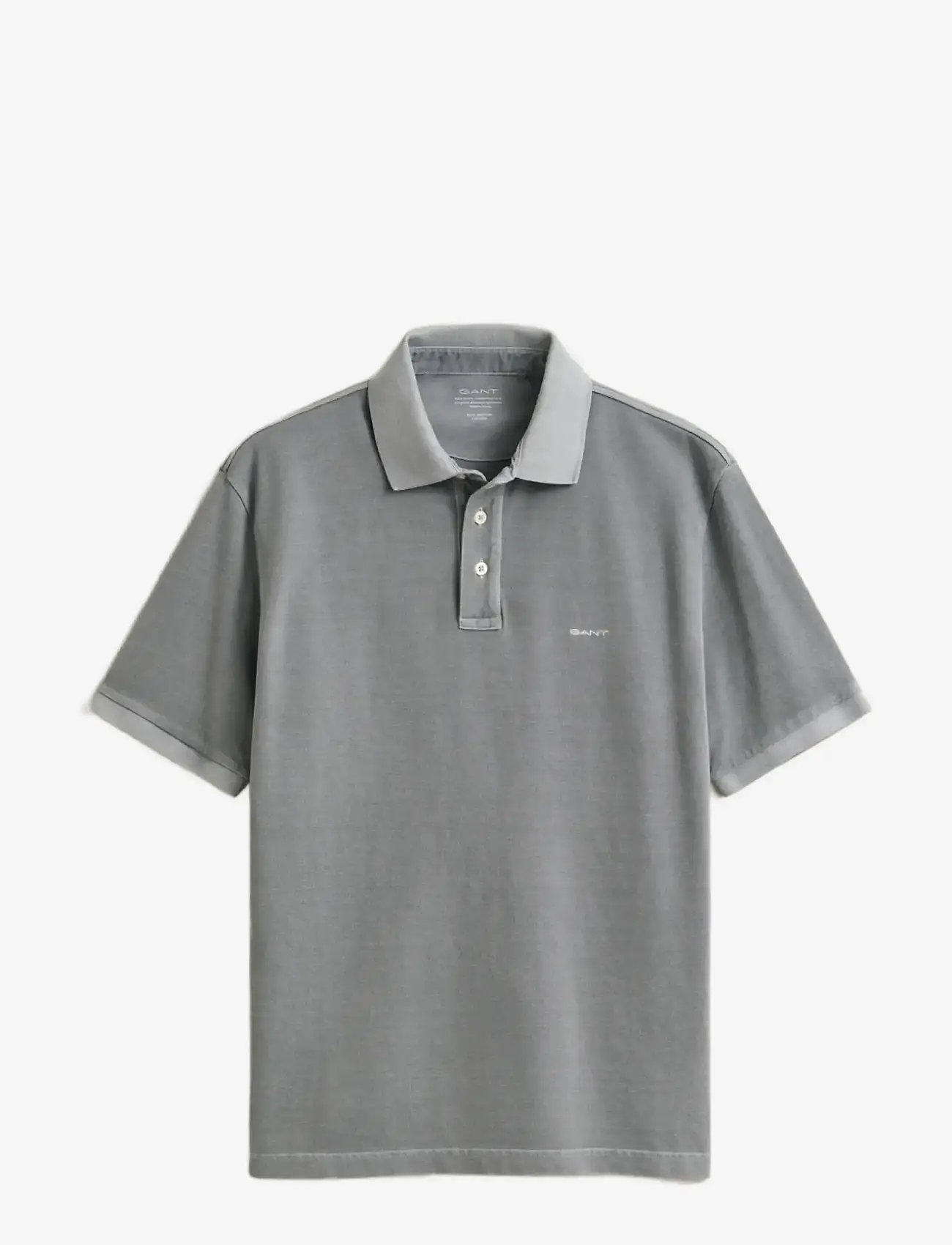 GANT - SUNFADED SS POLO - ceramic grey - 1