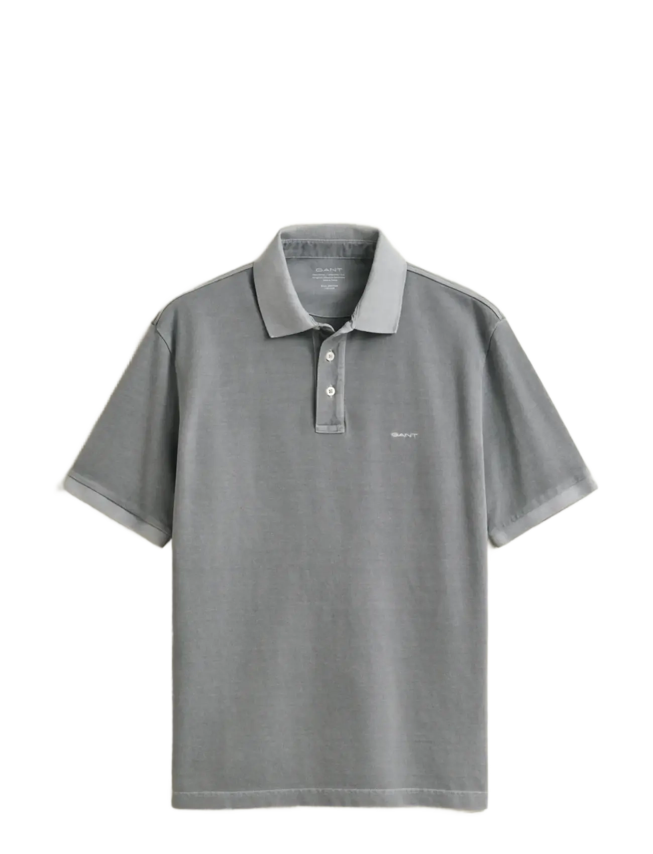 GANT SUNFADED SS POLO - Poloskjorter - CERAMIC GREY / grey