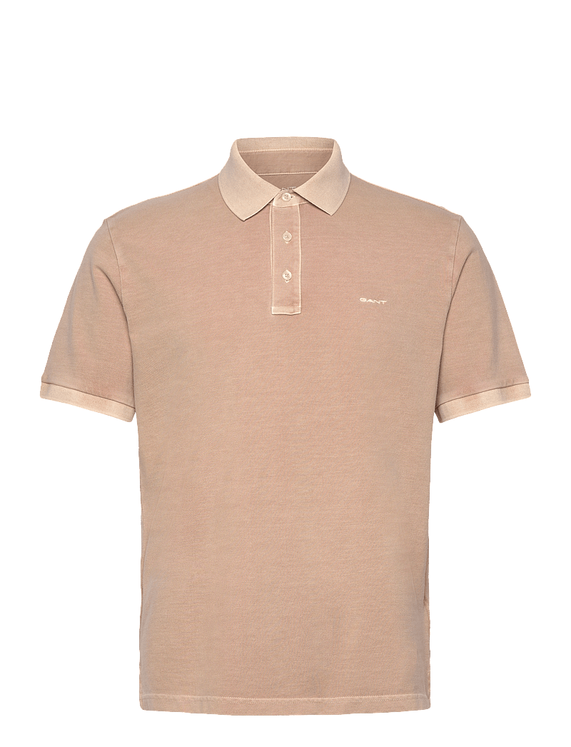 GANT - SUNFADED SS POLO - kortærmede poloer - dry sand - 0
