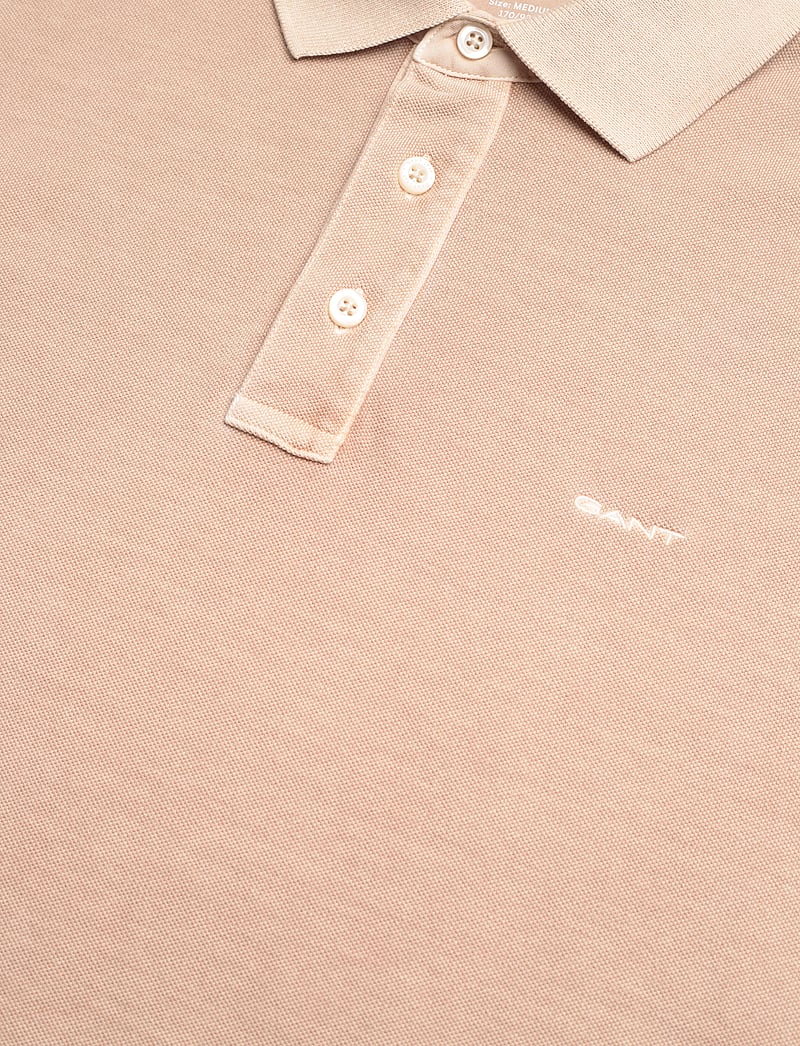 GANT - SUNFADED SS POLO - kortærmede poloer - dry sand - 2