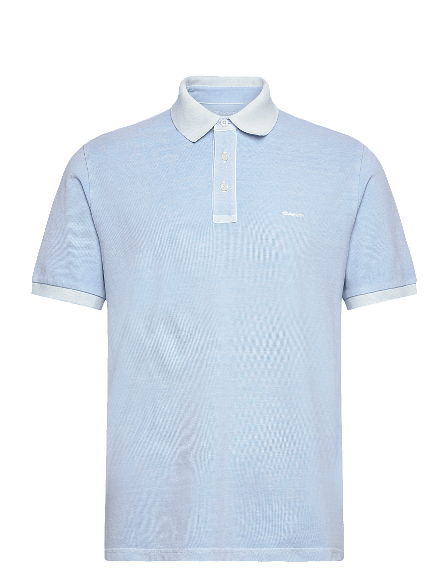 Gant - SUNFADED SS POLO - lühikeste varrukatega polod - fresh blue - 1