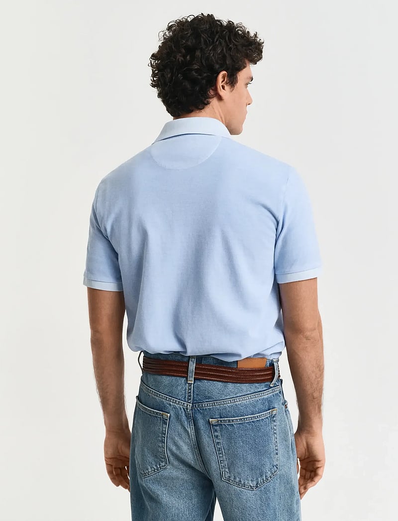 GANT - SUNFADED SS POLO - kurzärmelig - fresh blue - 3