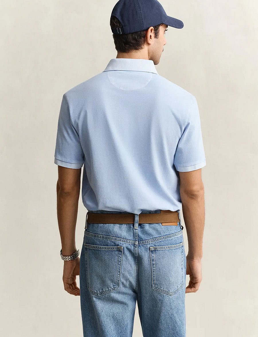 Gant - SUNFADED SS POLO - lühikeste varrukatega polod - fresh blue - 3