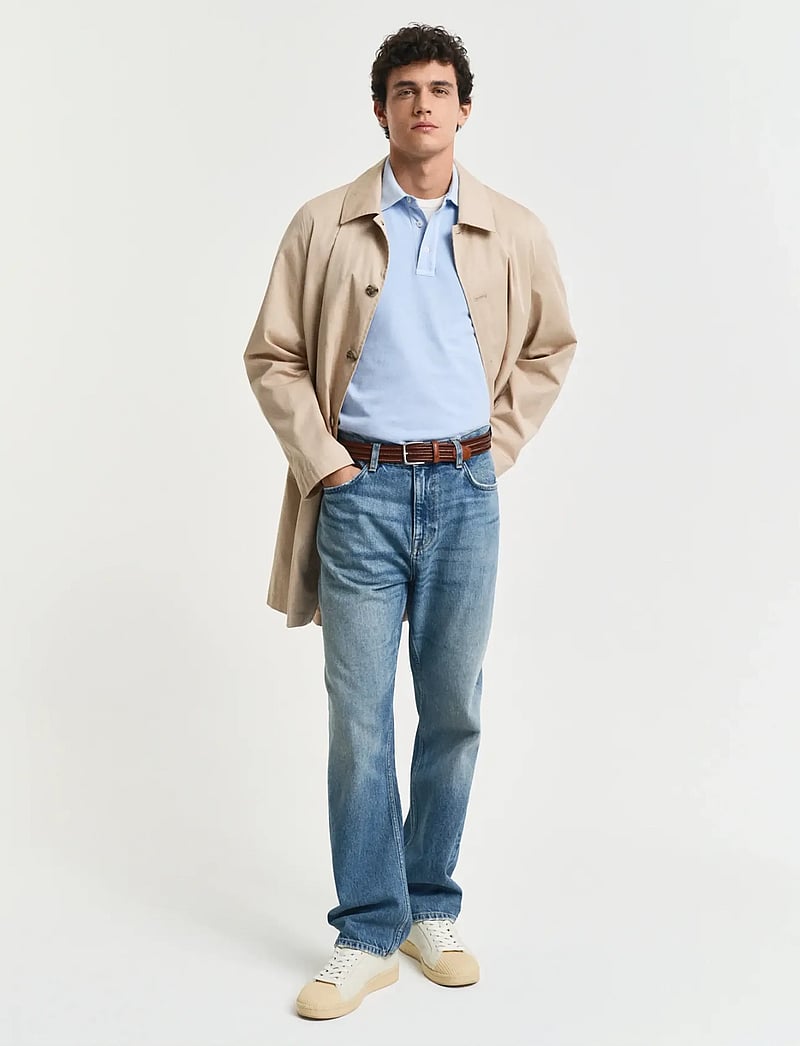 GANT - SUNFADED SS POLO - kurzärmelig - fresh blue - 5