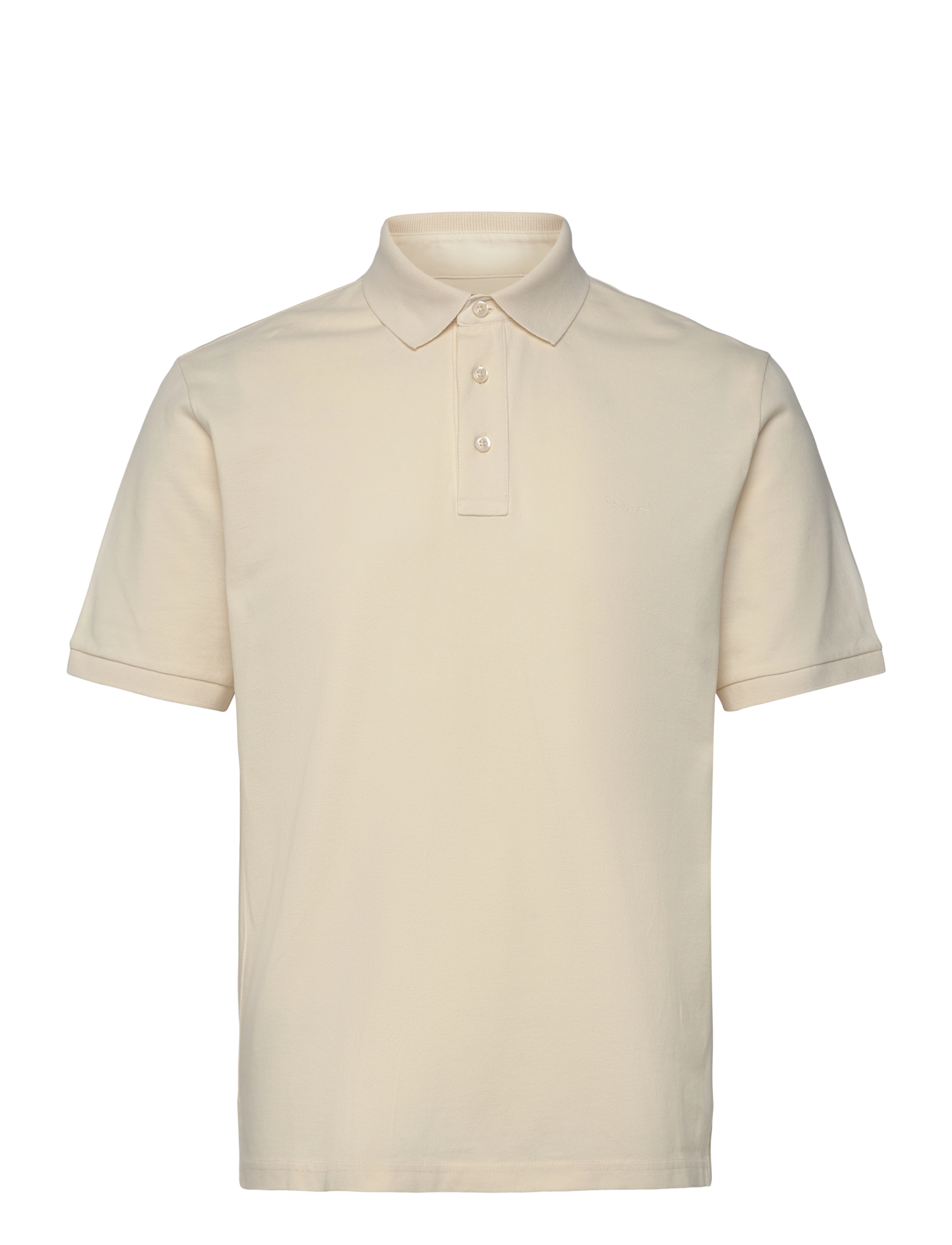 Gant SUNFADED SS POLO - Poloskjorter - IVORY WHITE / cream