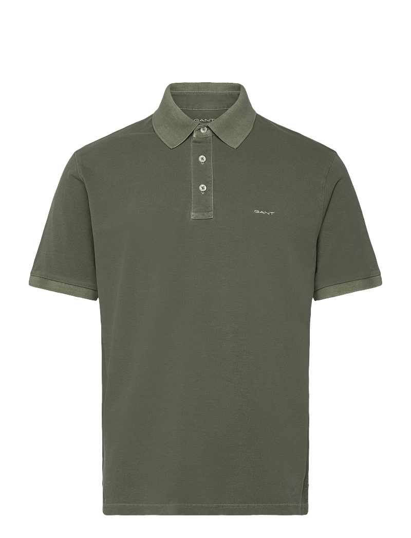 GANT - SUNFADED SS POLO - kurzärmelig - kalamata green - 1