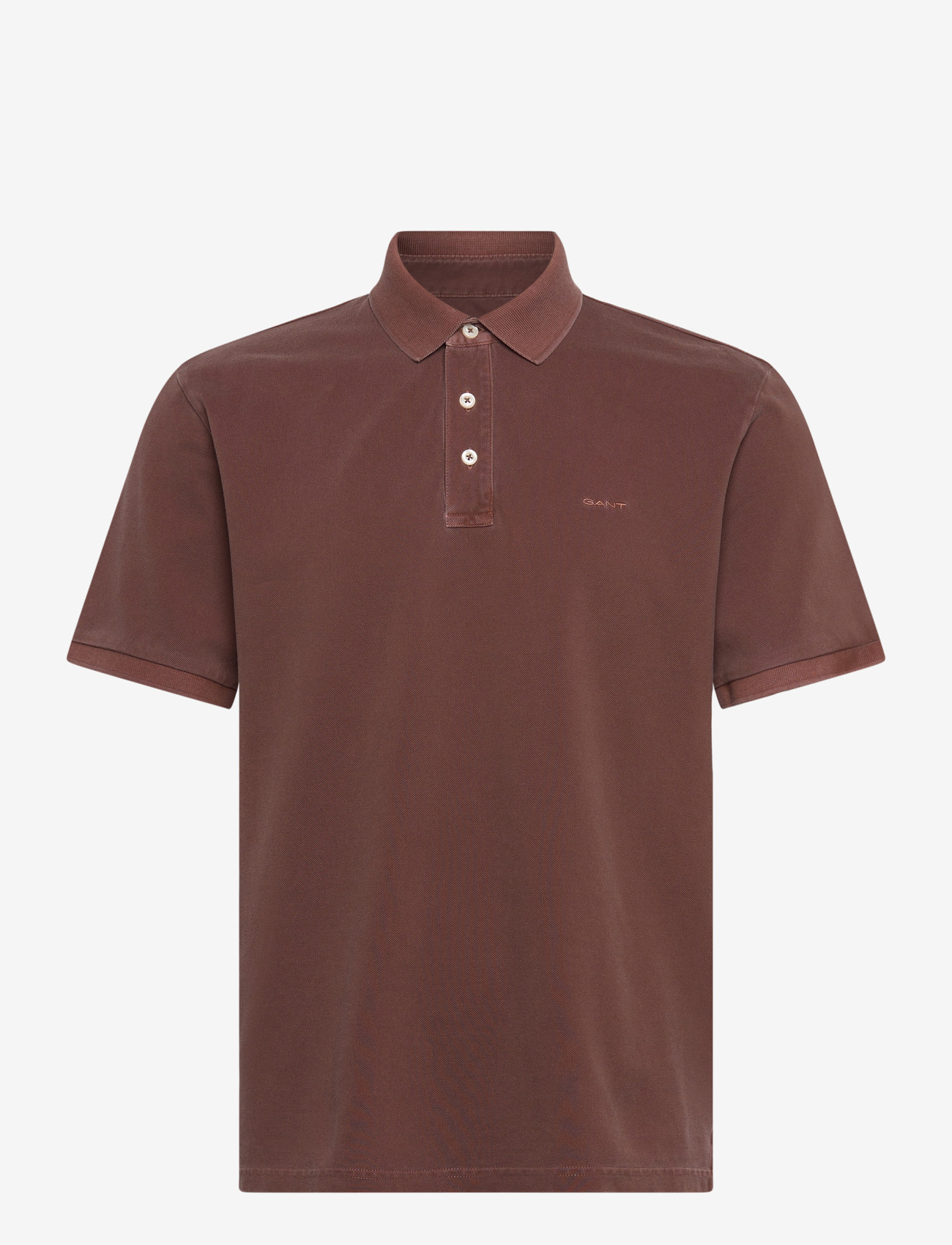 Gant - SUNFADED SS POLO - lühikeste varrukatega polod - mahogany brown - 1