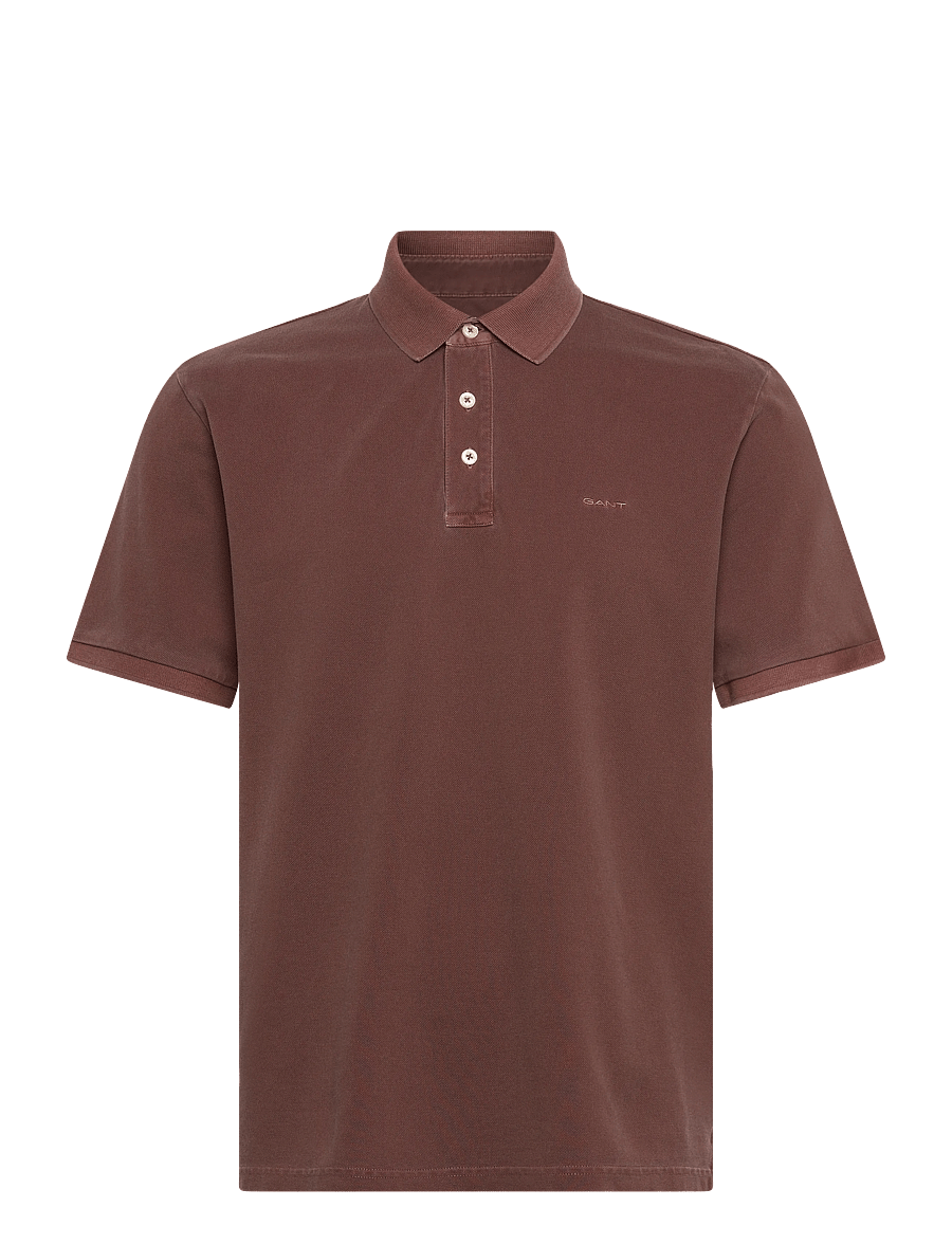 Gant - SUNFADED SS POLO - lühikeste varrukatega polod - mahogany brown - 1