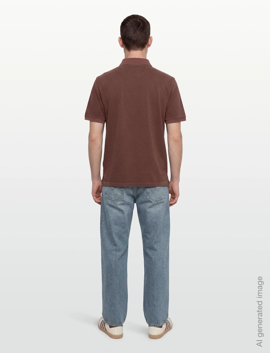 Gant - SUNFADED SS POLO - lühikeste varrukatega polod - mahogany brown - 4
