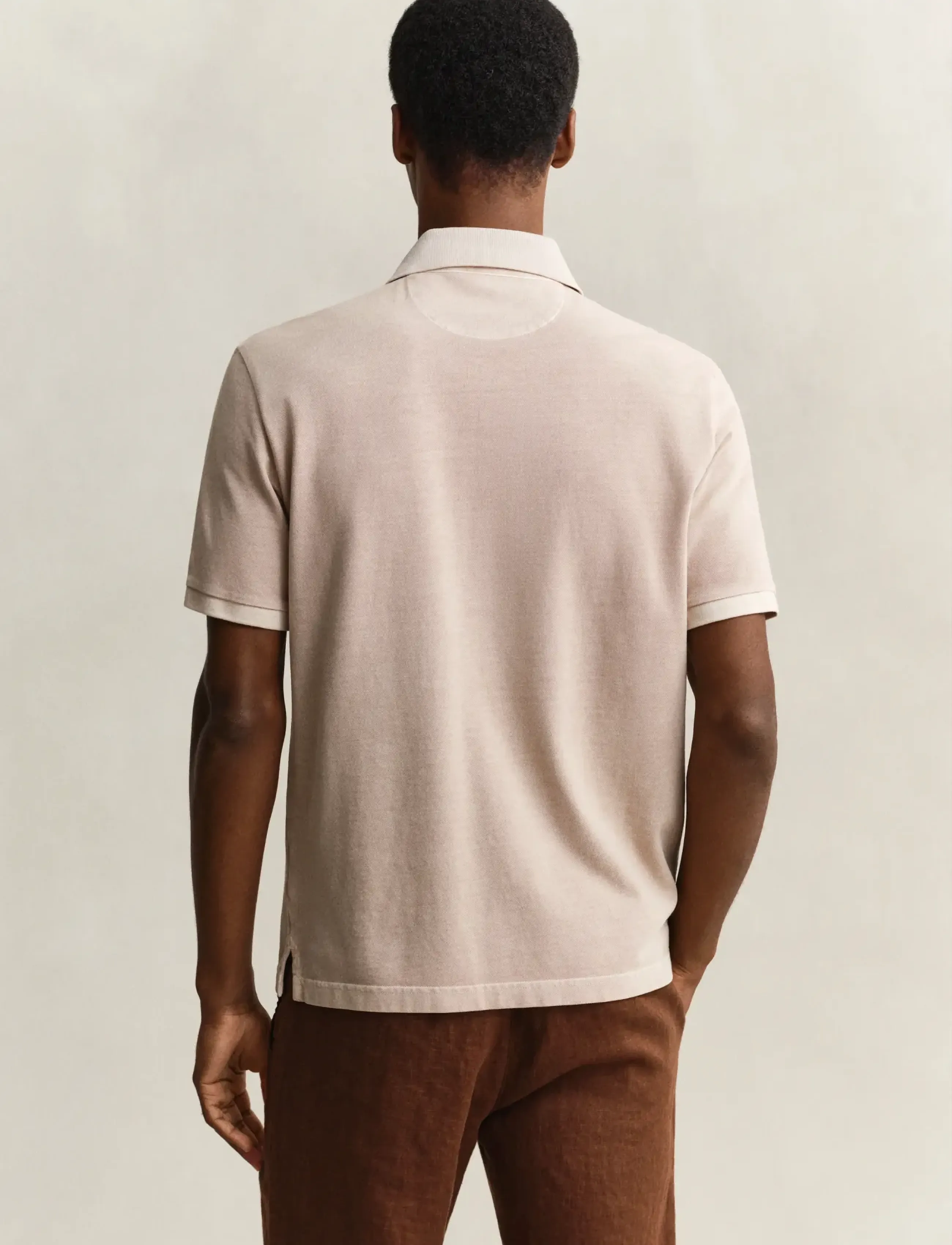 Gant - SUNFADED SS POLO - short-sleeved polos - oat beige - 2