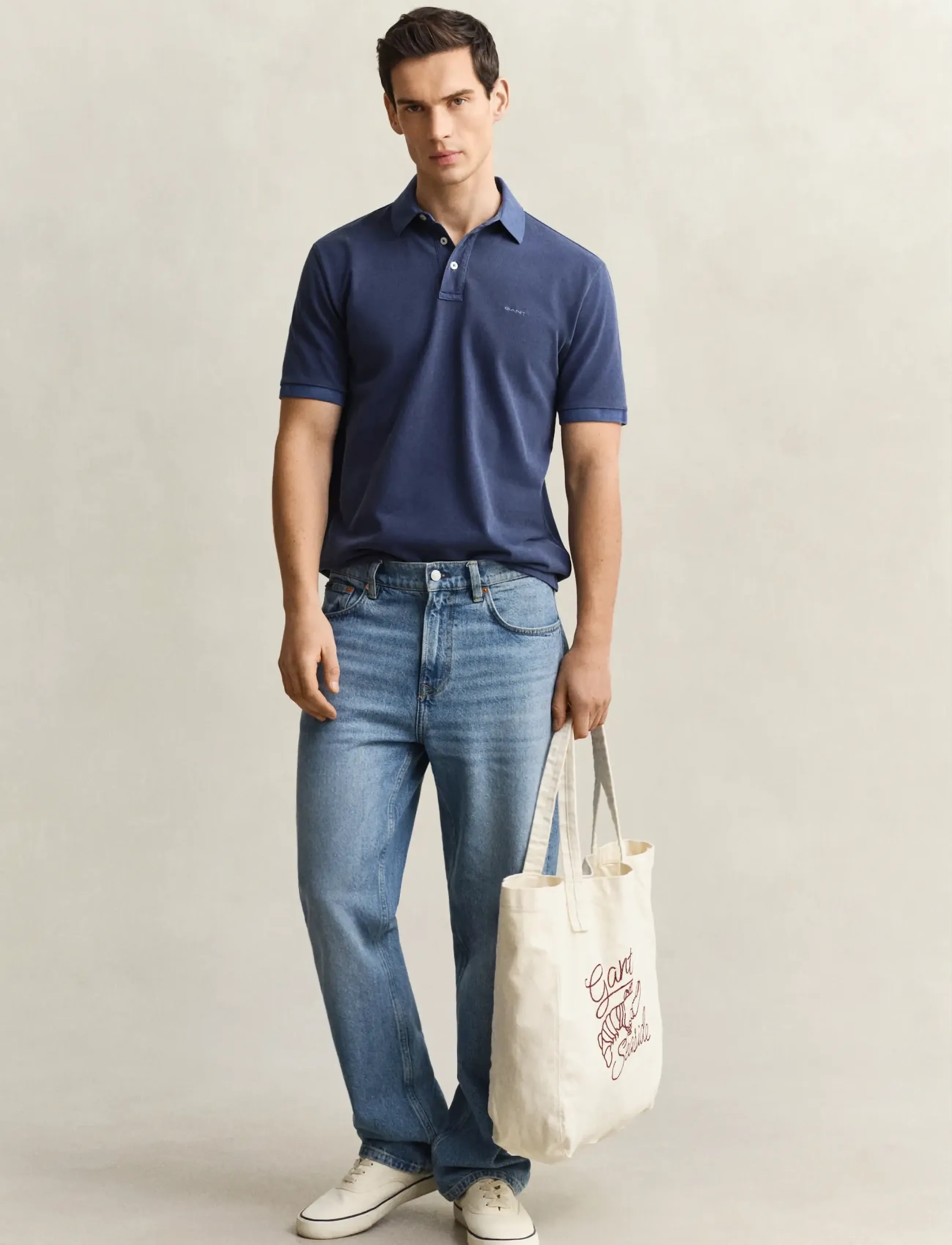 Gant - SUNFADED SS POLO - lühikeste varrukatega polod - persian blue - 5