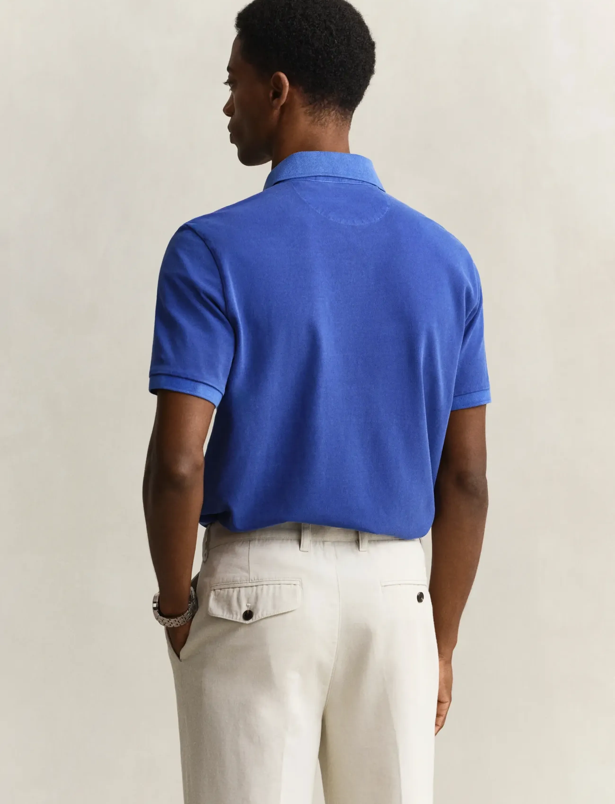 Gant - SUNFADED SS POLO - kortärmade pikéer - royal blue - 2