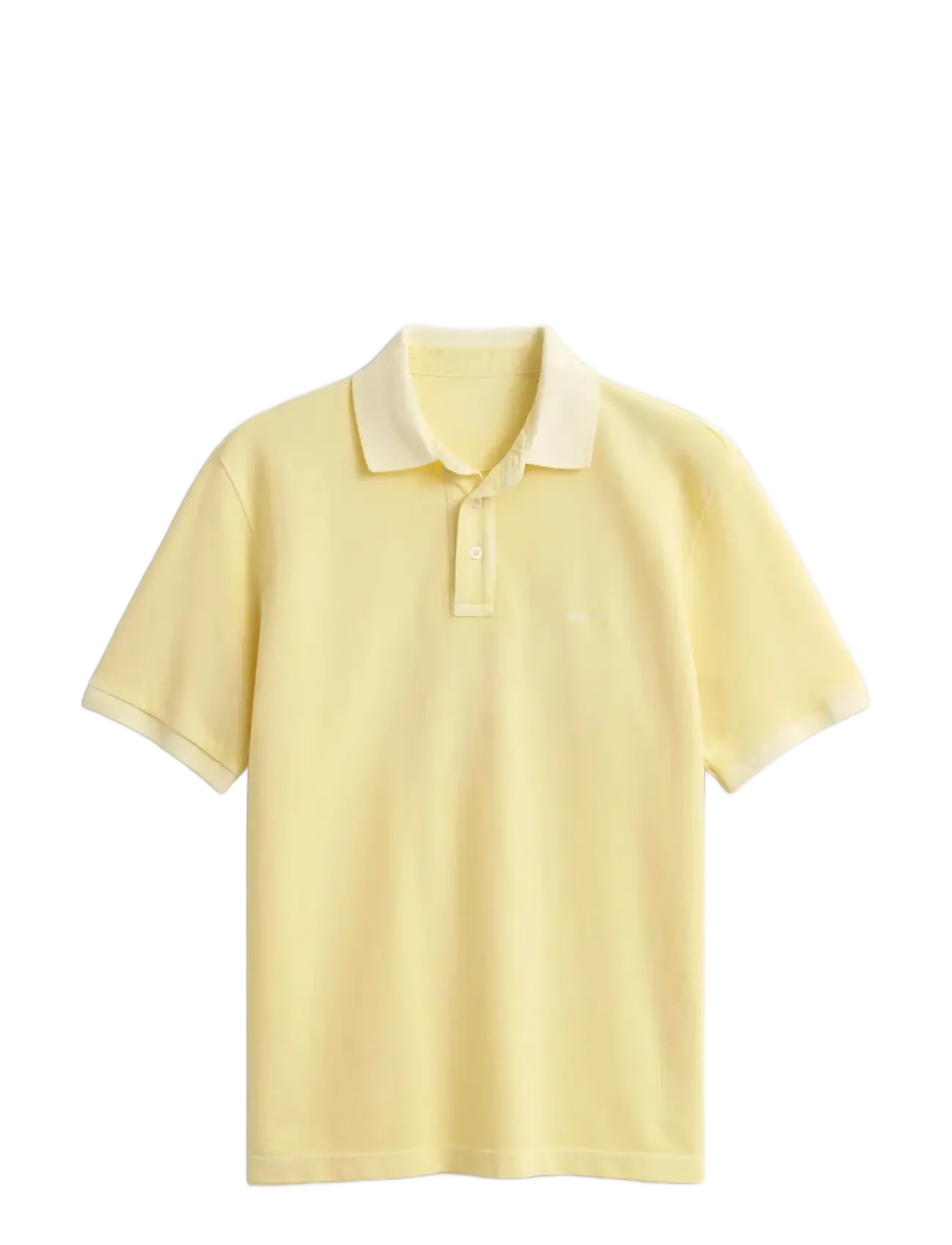 GANT SUNFADED SS POLO - Poloskjorter - VANILLA YELLOW / yellow