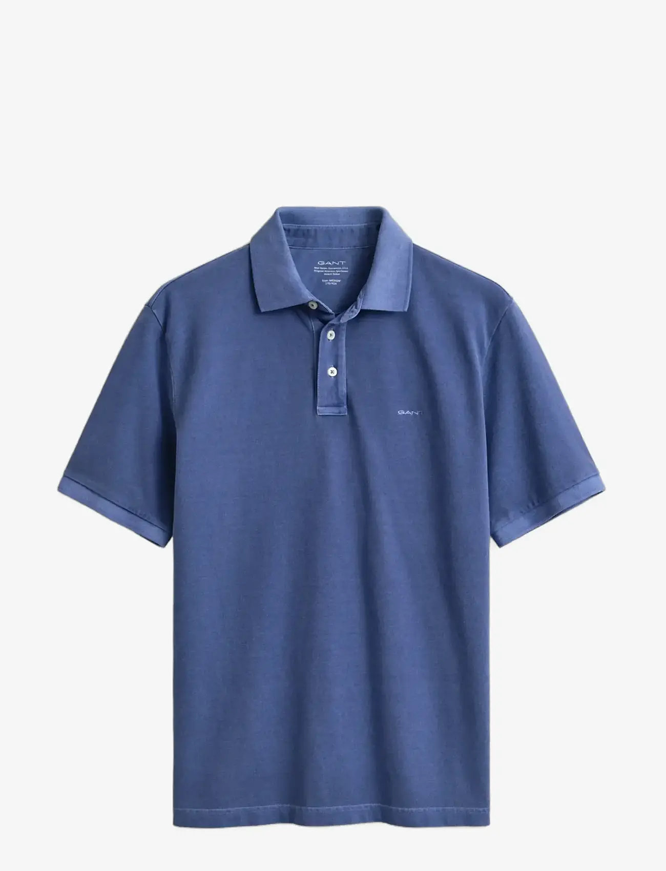 Gant - SUNFADED SS POLO - lühikeste varrukatega polod - vintage blue - 1