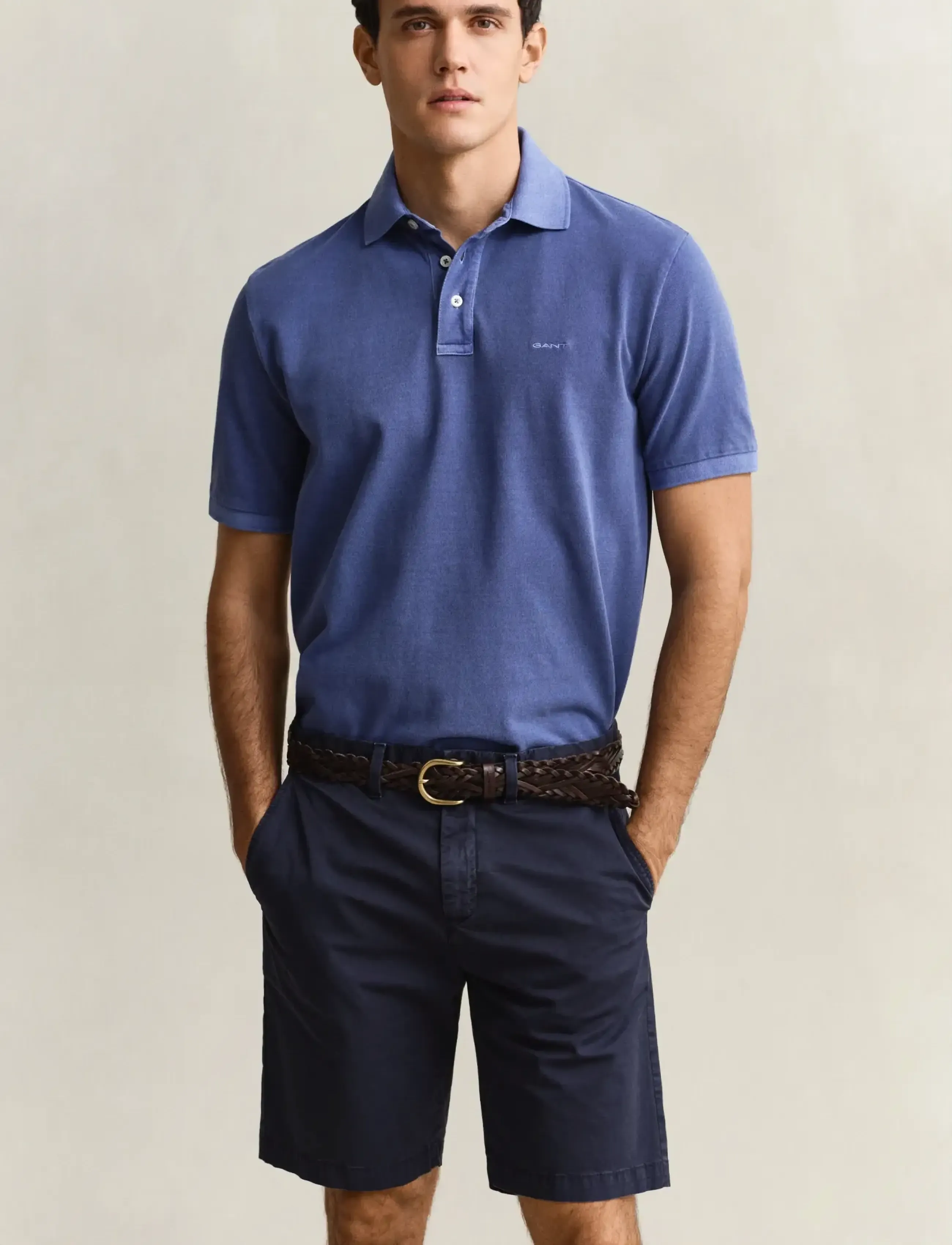 Gant SUNFADED SS POLO - Gant - VINTAGE BLUE / blue