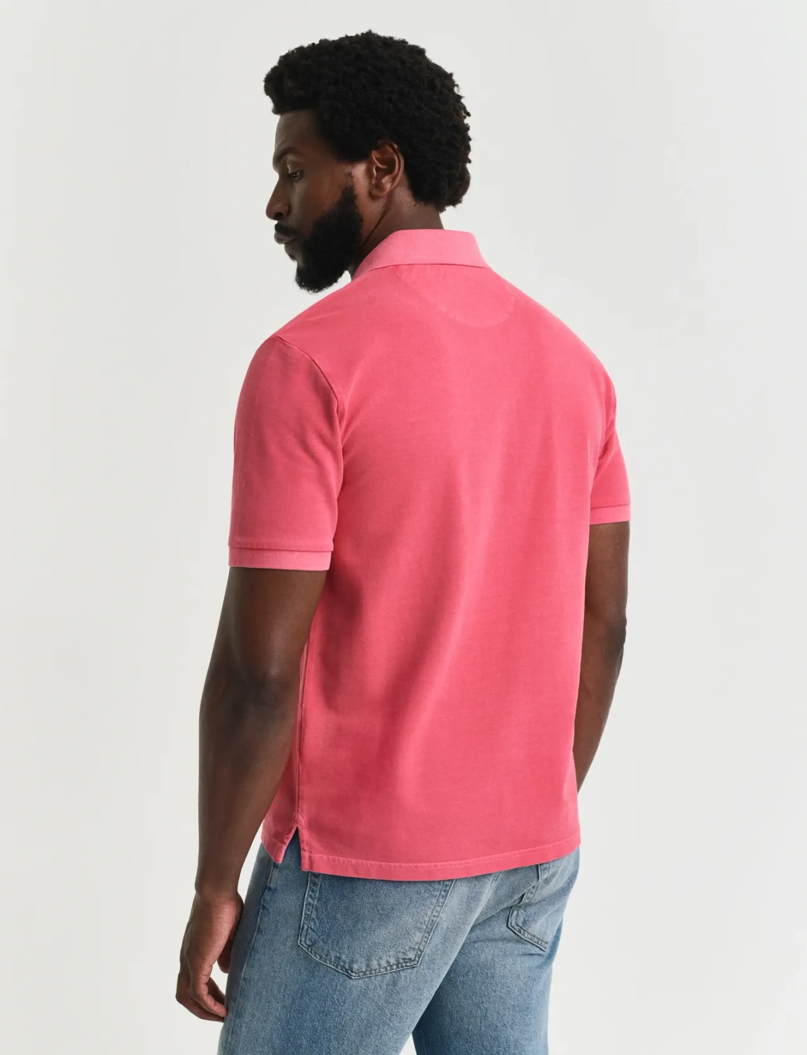Gant - SUNFADED SS POLO - kortermede - watermelon red - 3