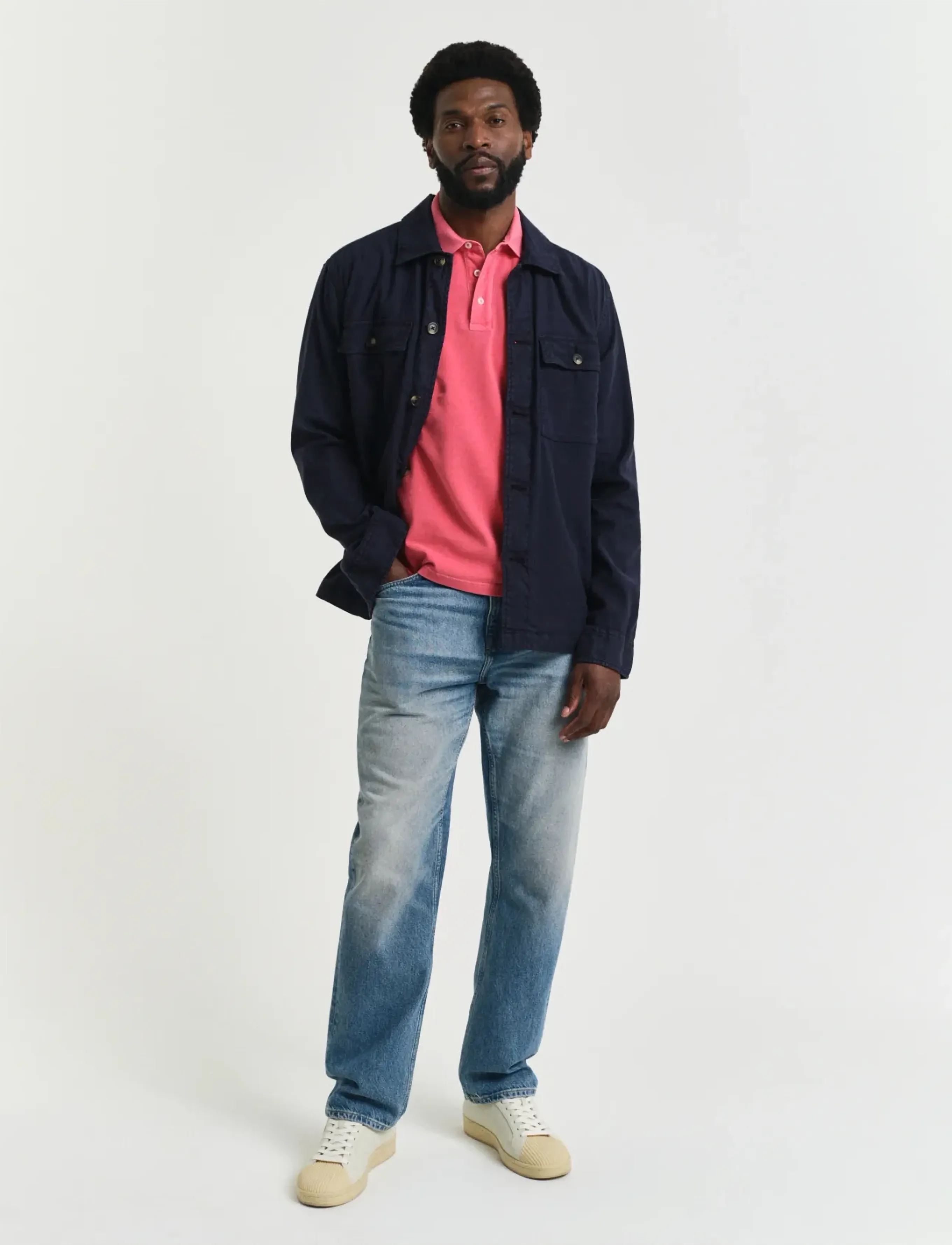 Gant - SUNFADED SS POLO - kortermede - watermelon red - 5