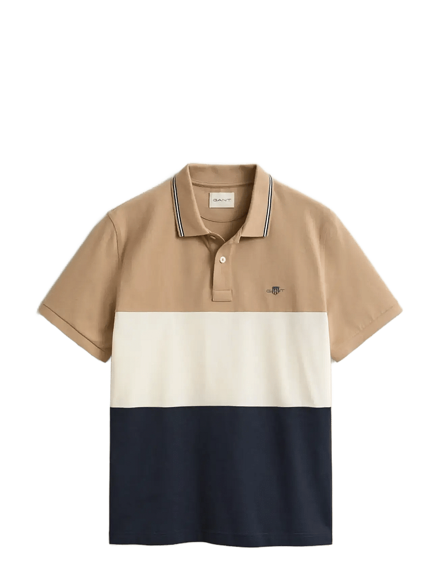 Gant - CUT AND SEWN SS POLO - kortærmede poloer - evening blue - 1