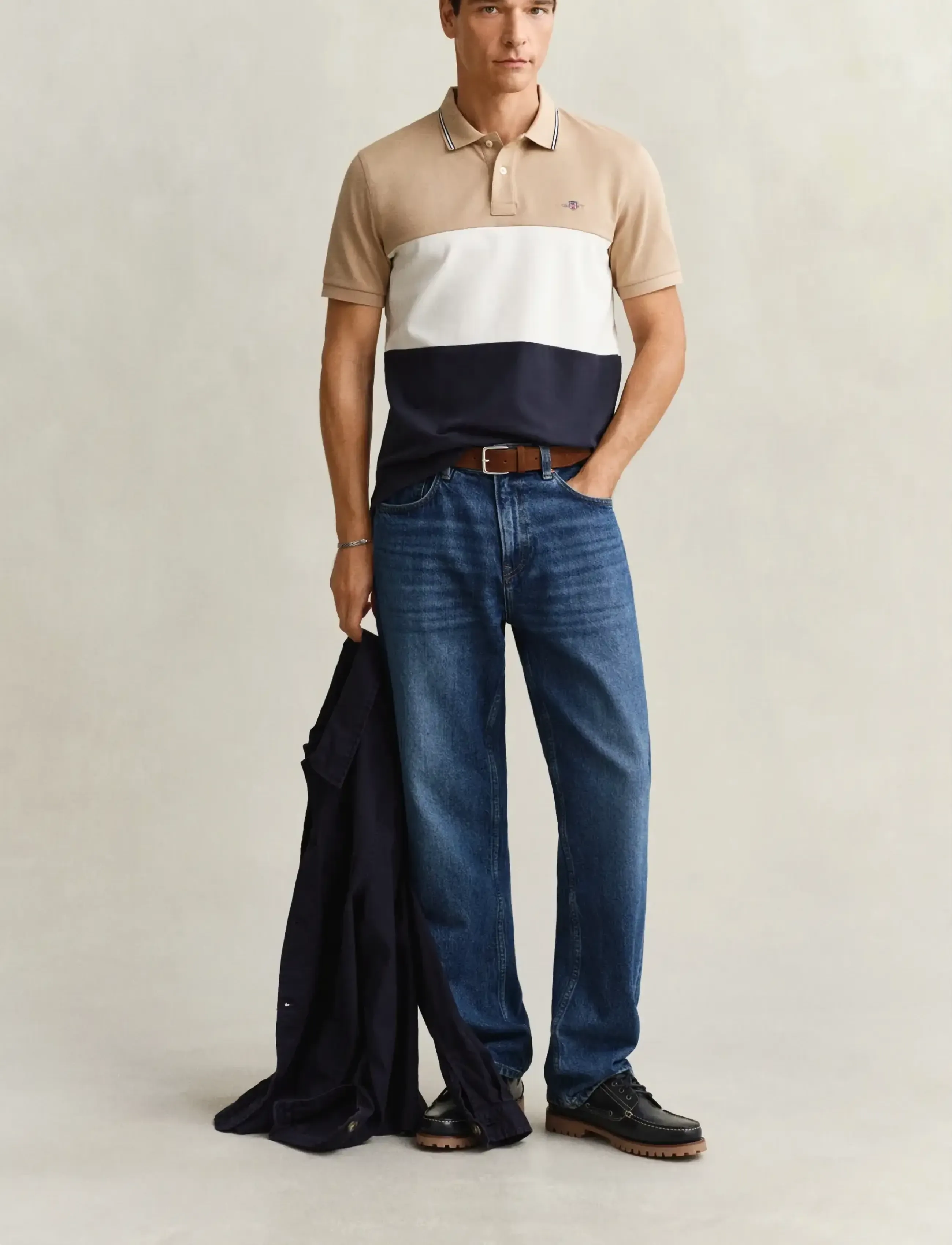 Gant - CUT AND SEWN SS POLO - kortærmede poloer - evening blue - 4