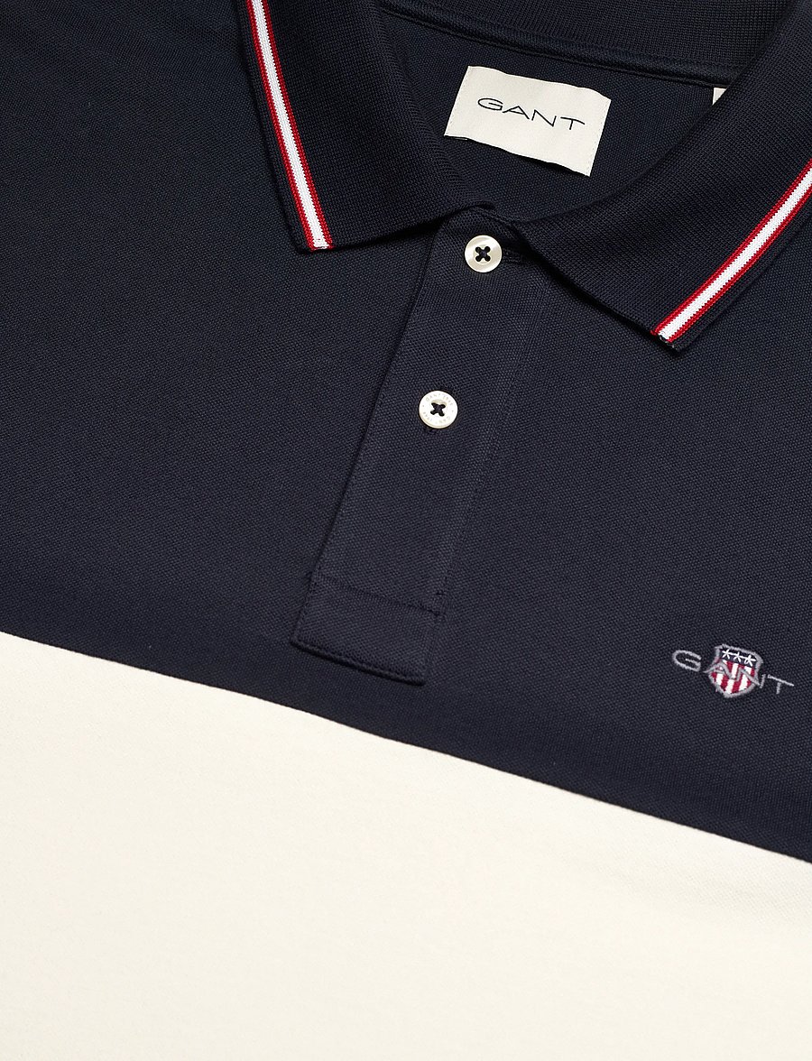 Gant - CUT AND SEWN SS POLO - kortærmede poloer - ruby red - 5